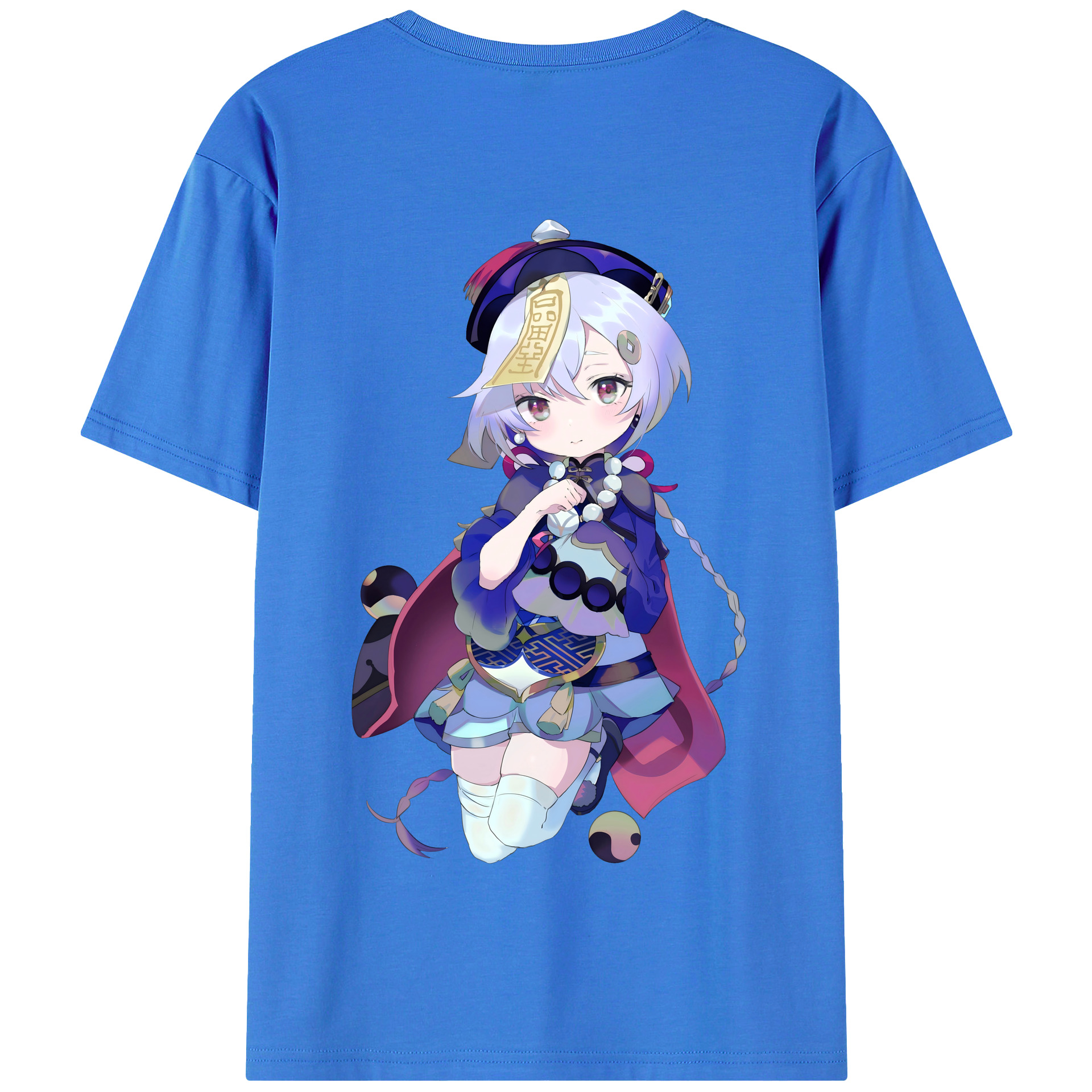 げんし神 七七 なな  genshin Nana 綿100％半袖Tシャツ（背面プリント）