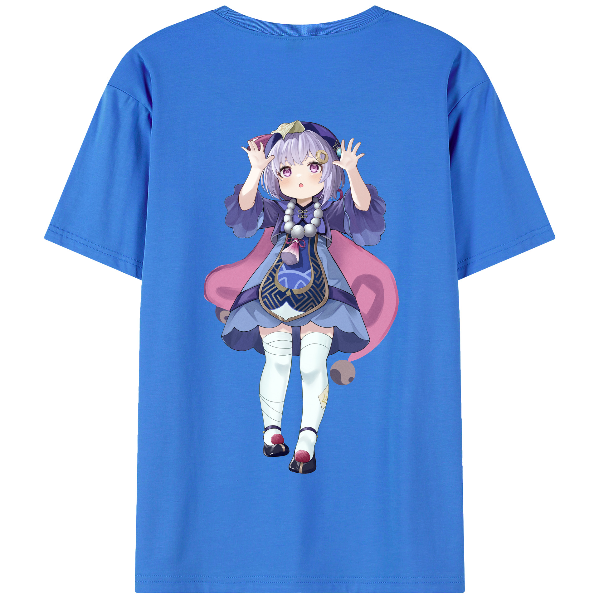 げんし神 七七 なな  genshin Nana 綿100％半袖Tシャツ（背面プリント）