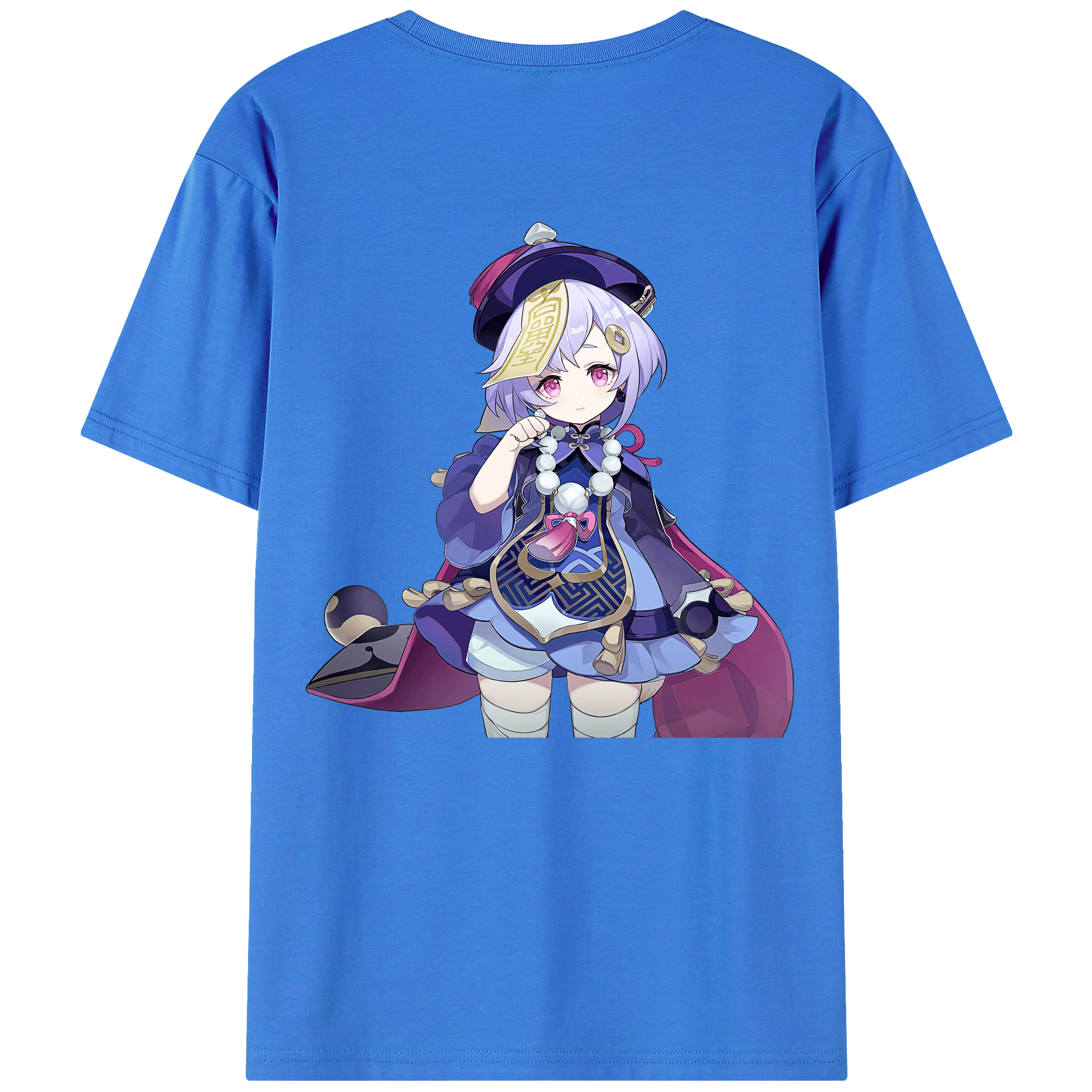 げんし神 七七 なな  genshin Nana 綿100％半袖Tシャツ（背面プリント）