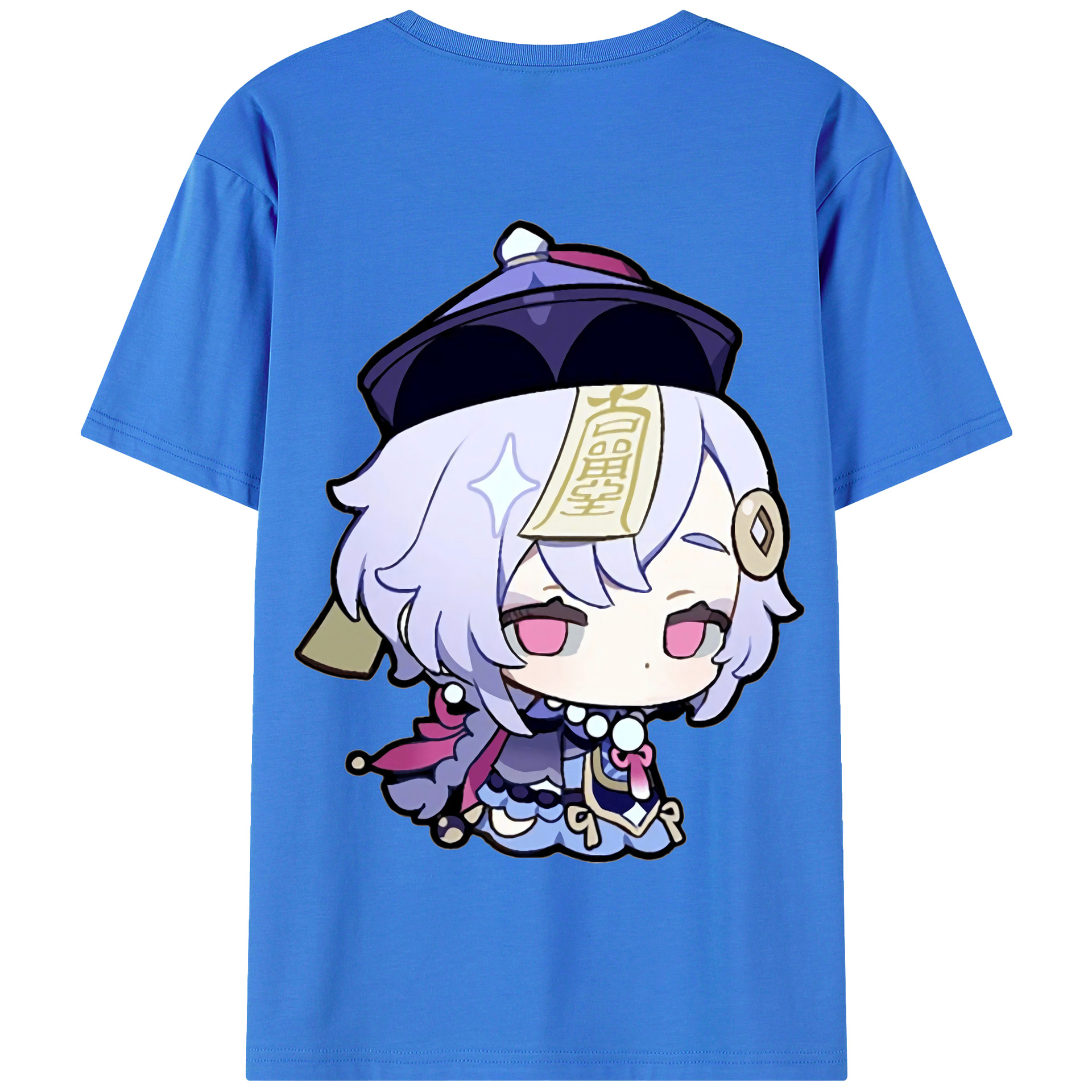 げんし神 七七 なな  genshin Nana 綿100％半袖Tシャツ（背面プリント）