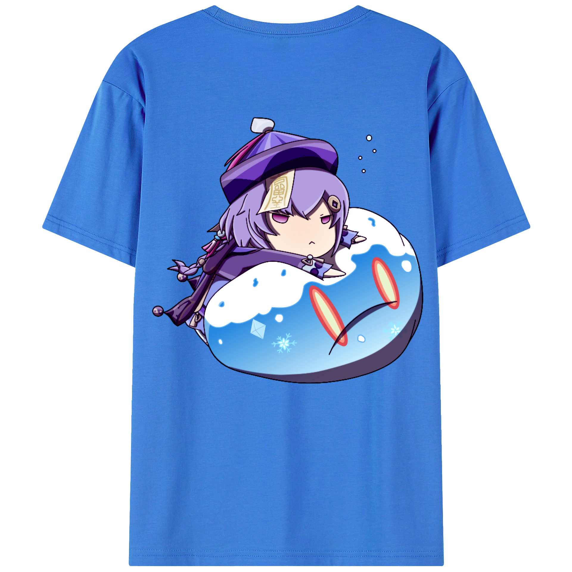 げんし神 七七 なな  genshin Nana 綿100％半袖Tシャツ（背面プリント）