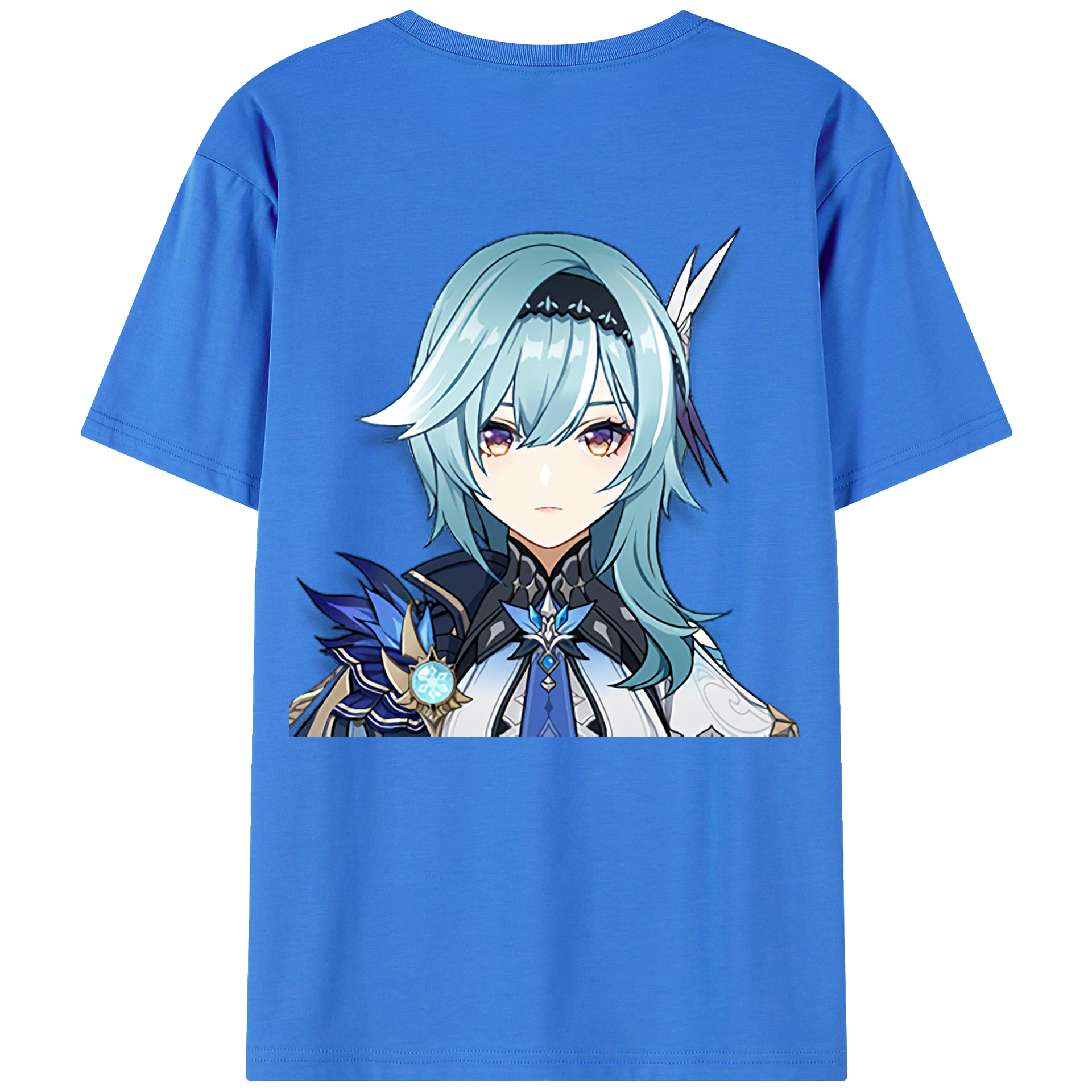 げんし神 优菈 ゆうら genshin Yūra 綿100％半袖Tシャツ（背面プリント）