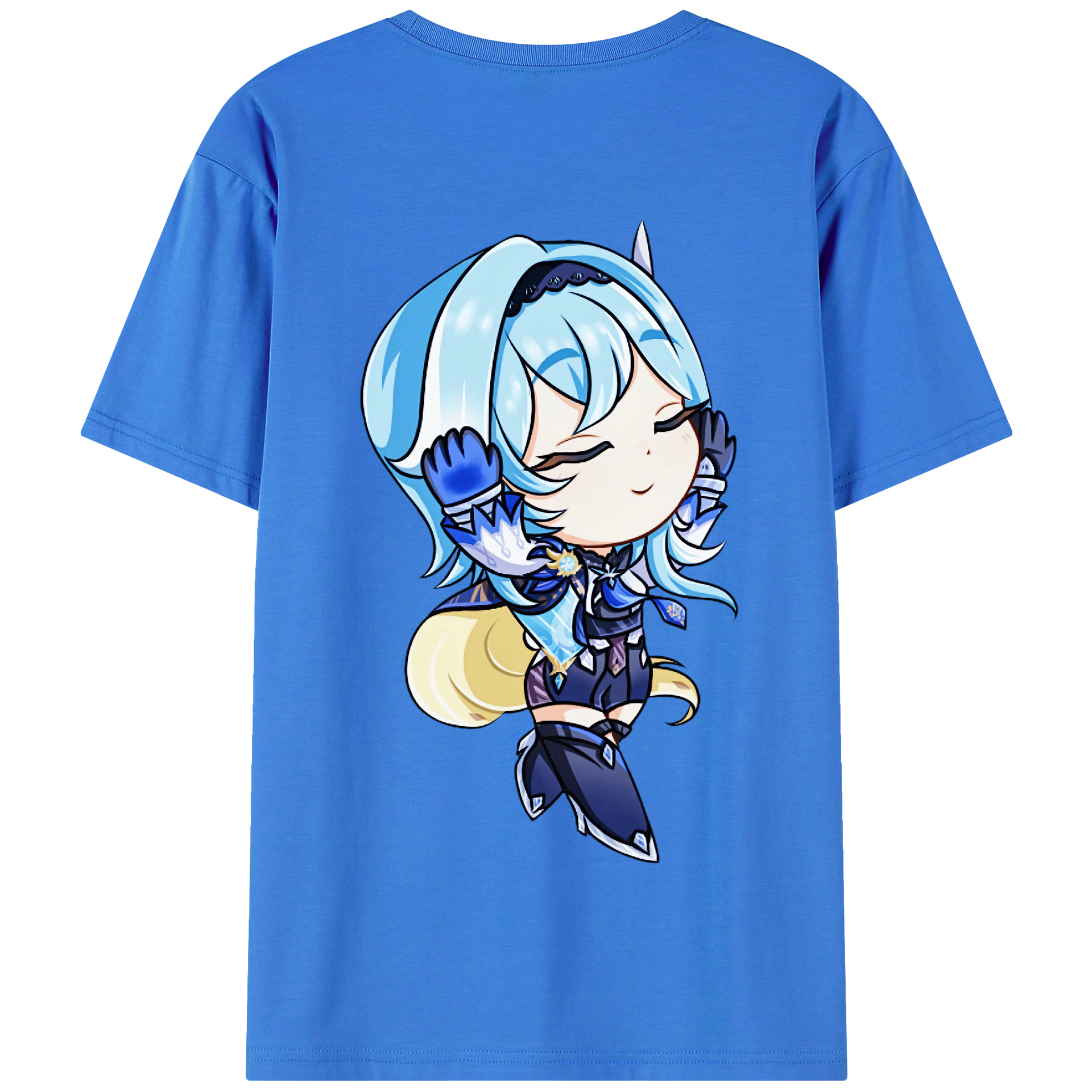 げんし神 优菈 ゆうら genshin Yūra 綿100％半袖Tシャツ（背面プリント）