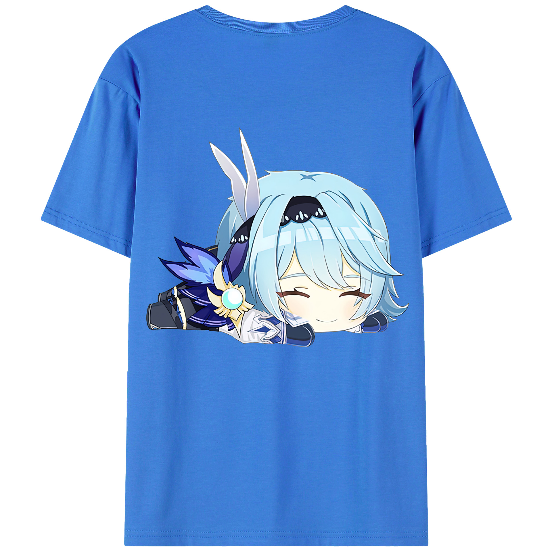 げんし神 优菈 ゆうら genshin Yūra 綿100％半袖Tシャツ（背面プリント）
