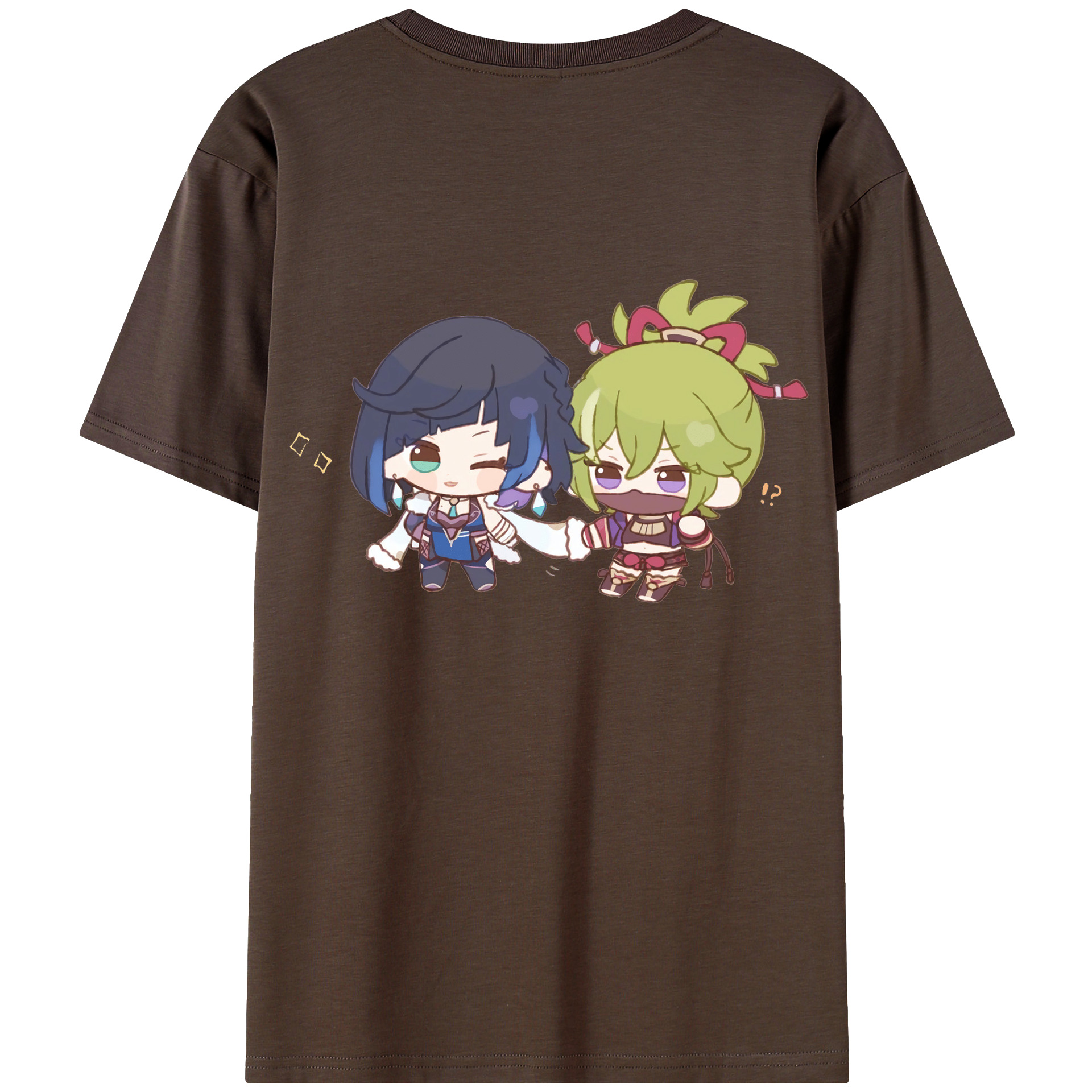 げんし神  久岐忍 くき しのぶ genshin Kuki Shinobu 綿100％半袖Tシャツ（背面プリント）