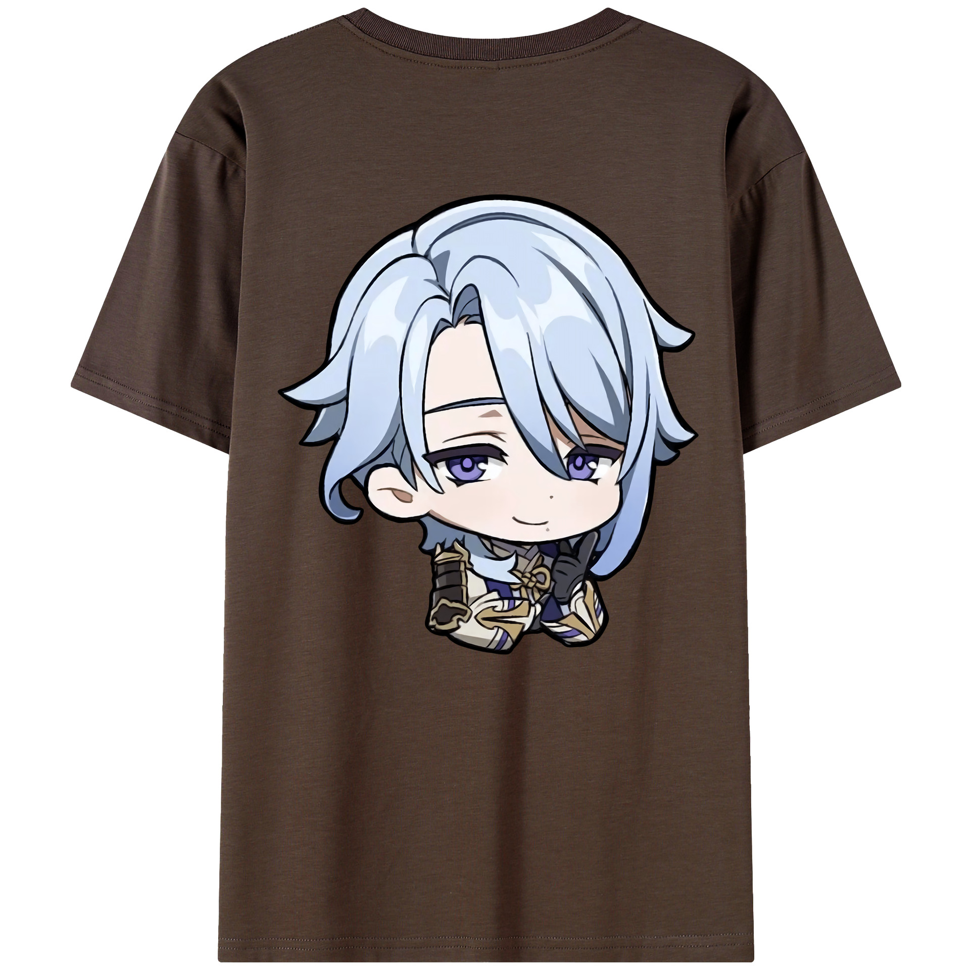 げんし神 神里綾人 かみさとあやと genshin Kamisato Ayato 綿100％半袖Tシャツ（背面プリント）