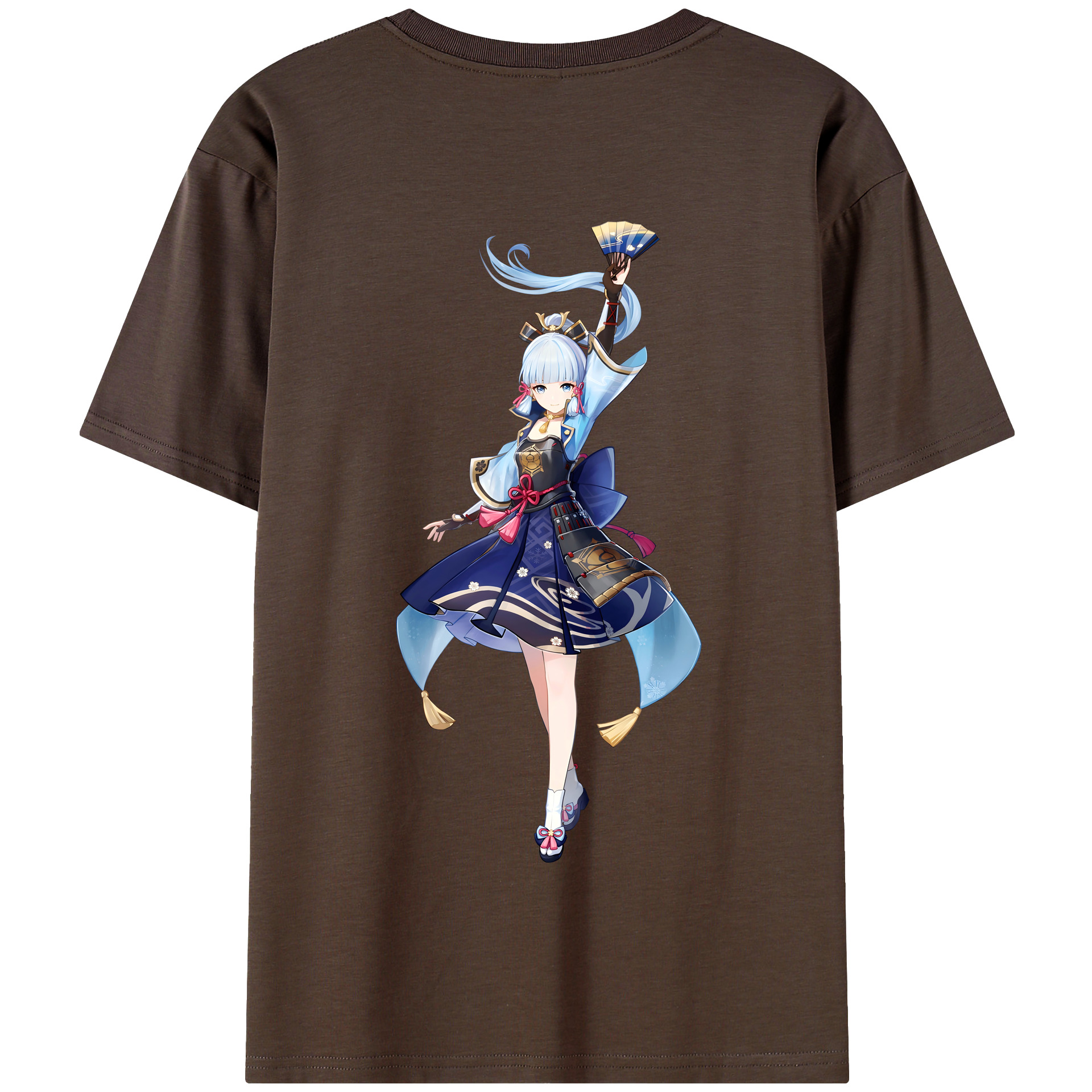 げんし神 神里綾華 神宮寺レン genshin Kamimiya Ren 綿100％半袖Tシャツ（背面プリント）