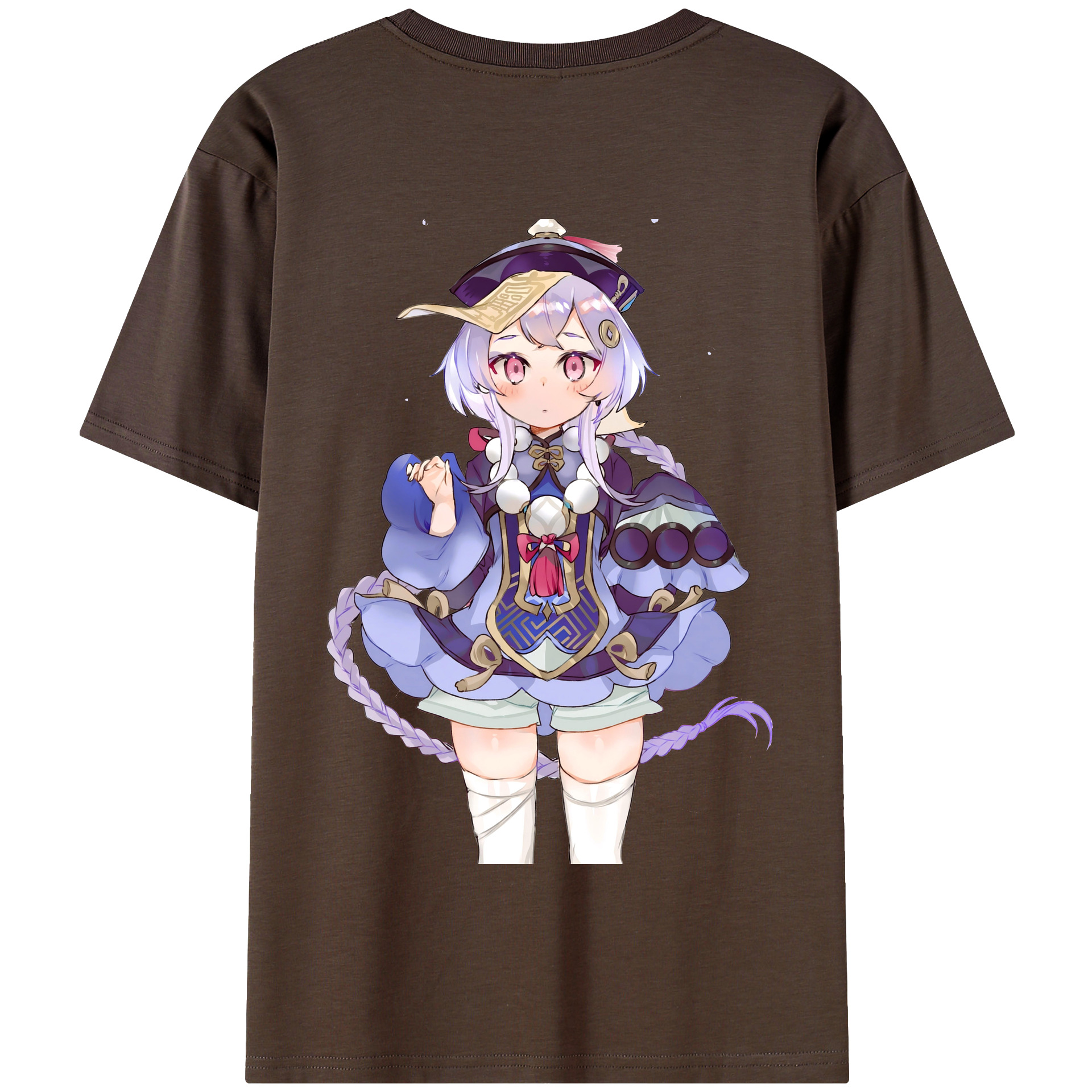 げんし神 七七 なな  genshin Nana 綿100％半袖Tシャツ（背面プリント）