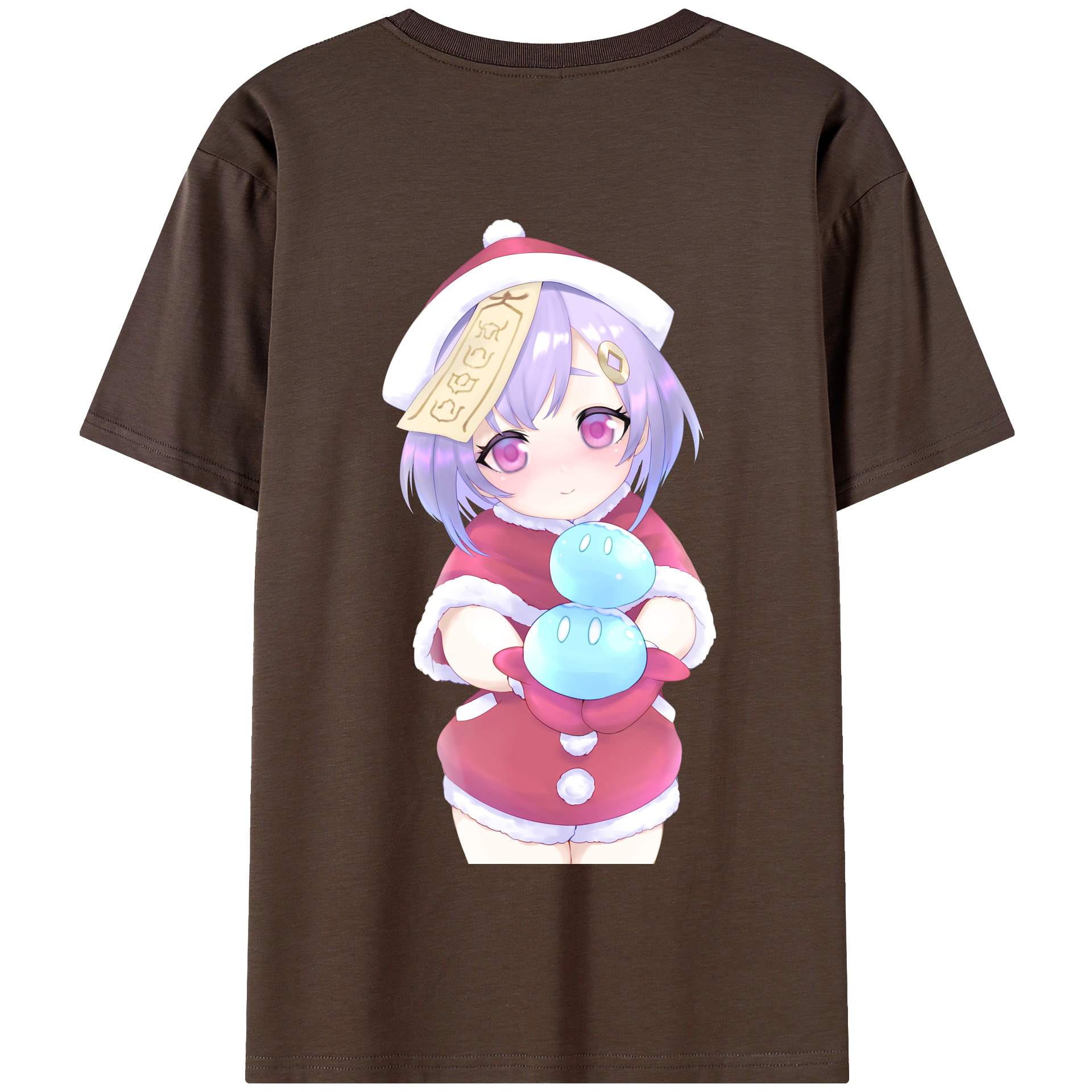 げんし神 七七 なな  genshin Nana 綿100％半袖Tシャツ（背面プリント）