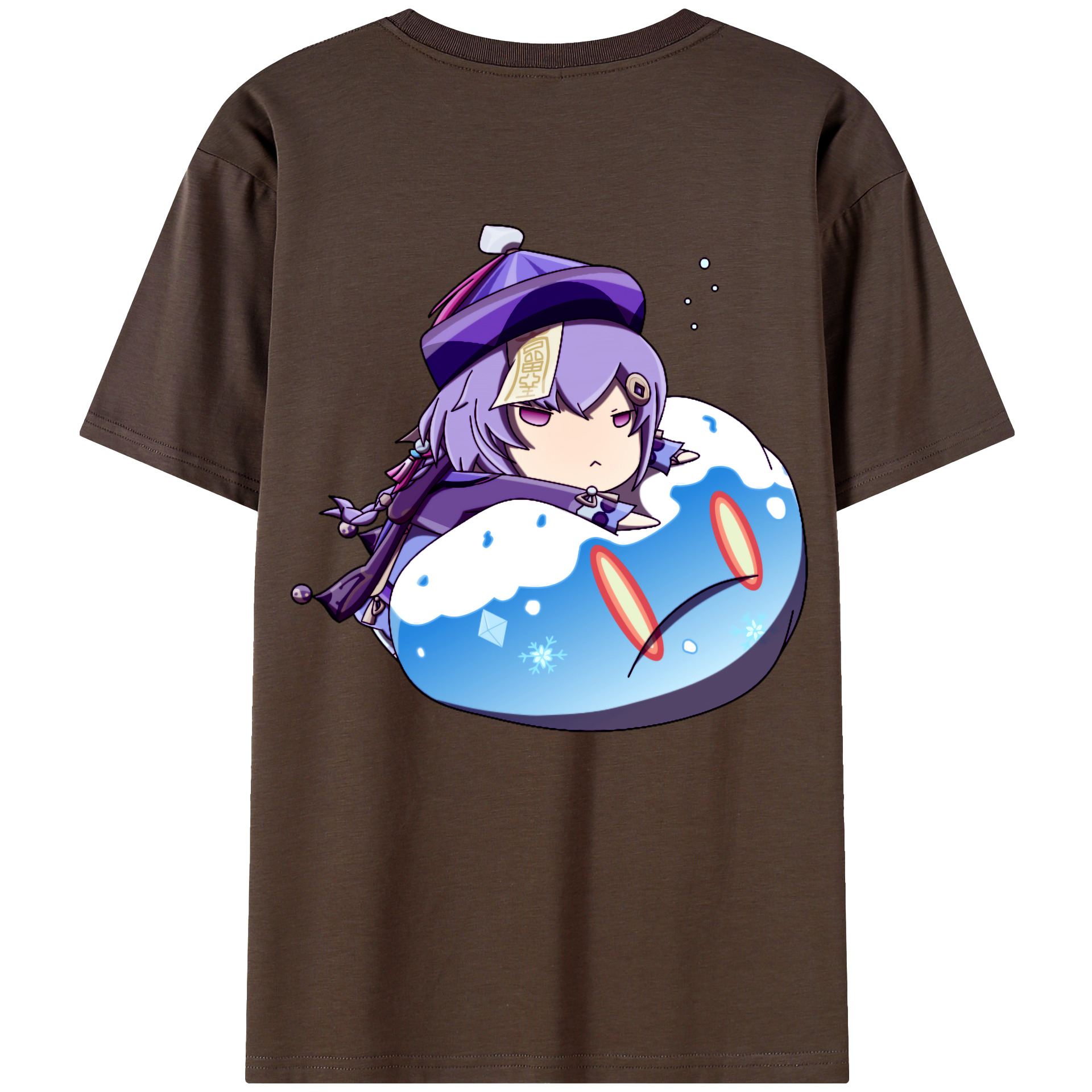 げんし神 七七 なな  genshin Nana 綿100％半袖Tシャツ（背面プリント）