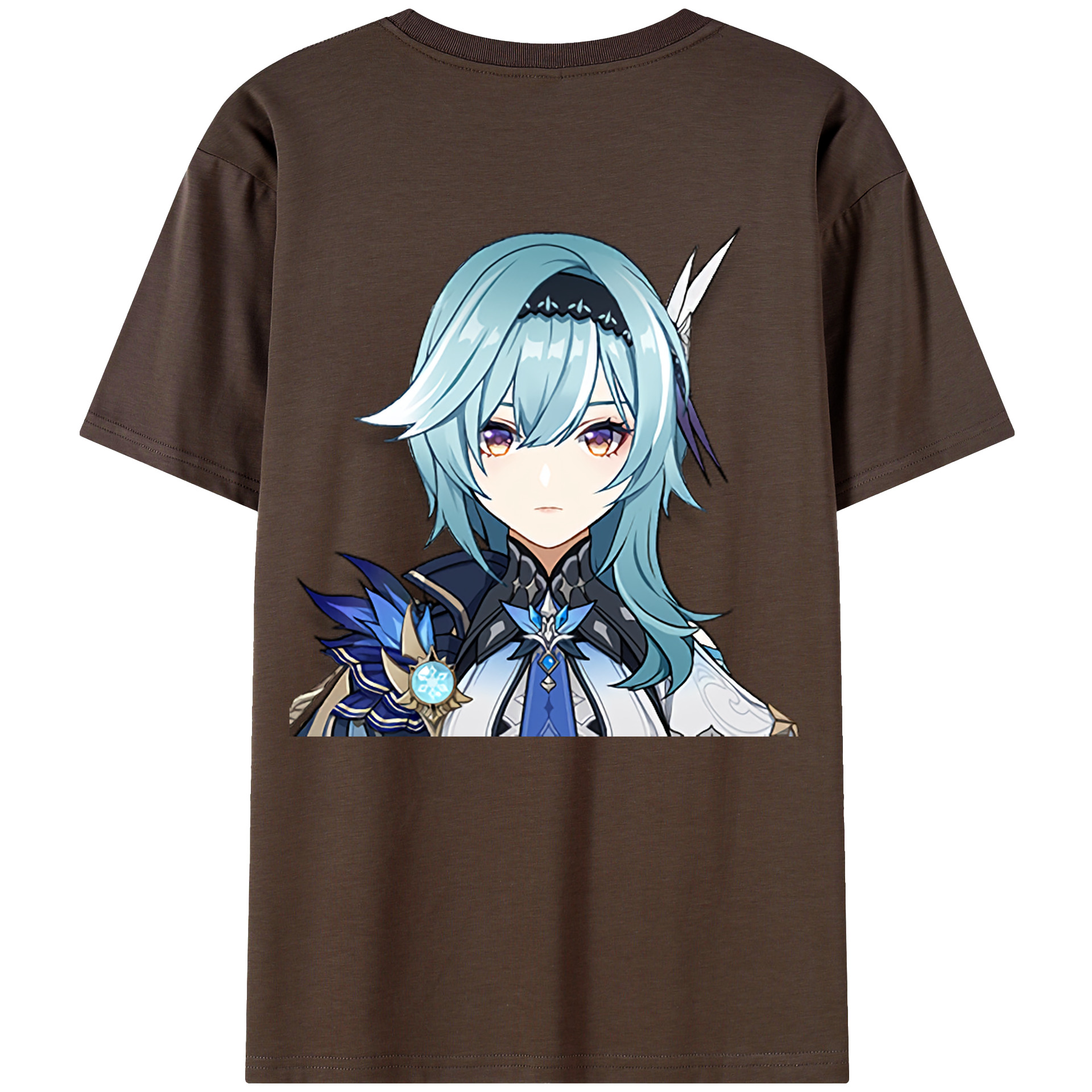 げんし神 优菈 ゆうら genshin Yūra 綿100％半袖Tシャツ（背面プリント）