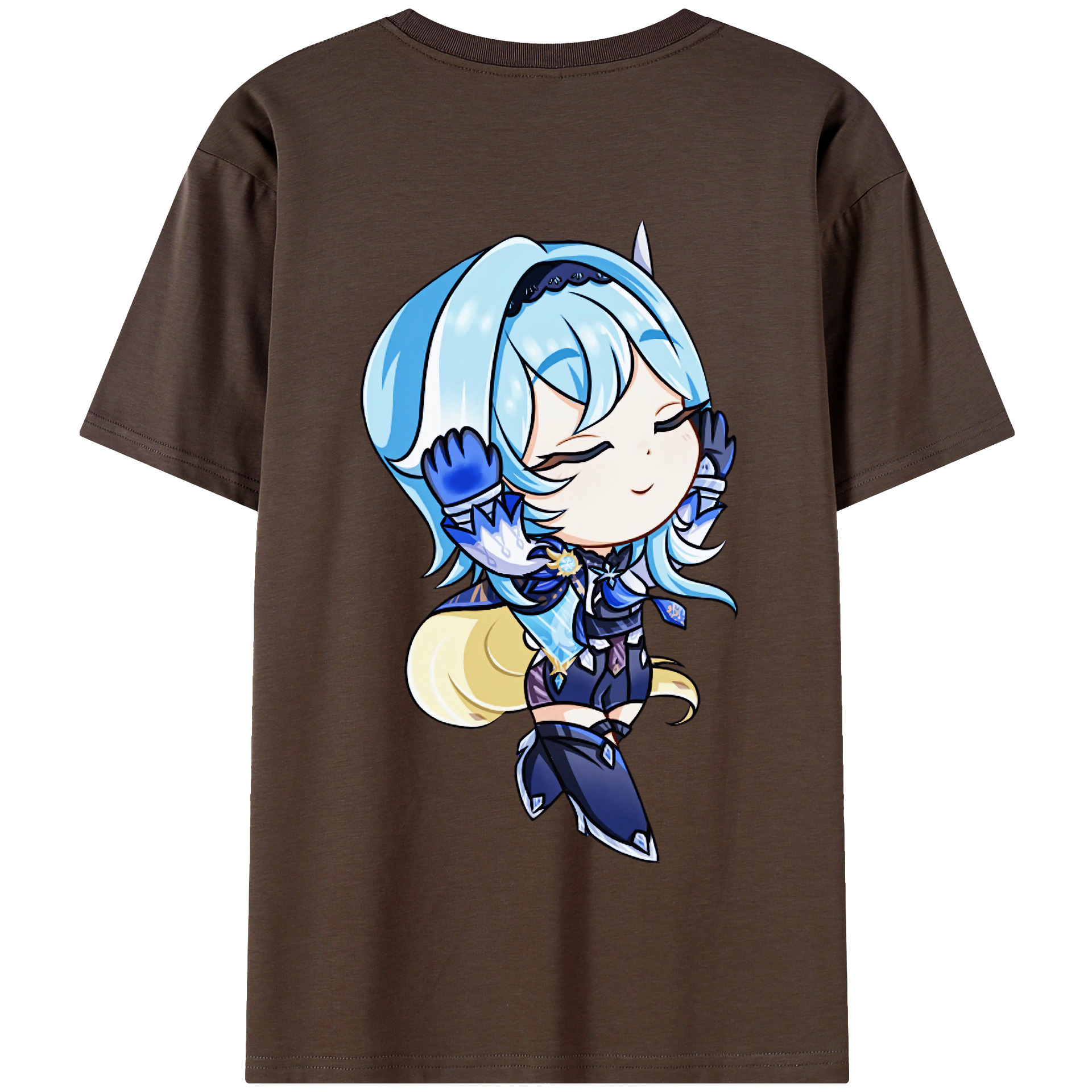 げんし神 优菈 ゆうら genshin Yūra 綿100％半袖Tシャツ（背面プリント）