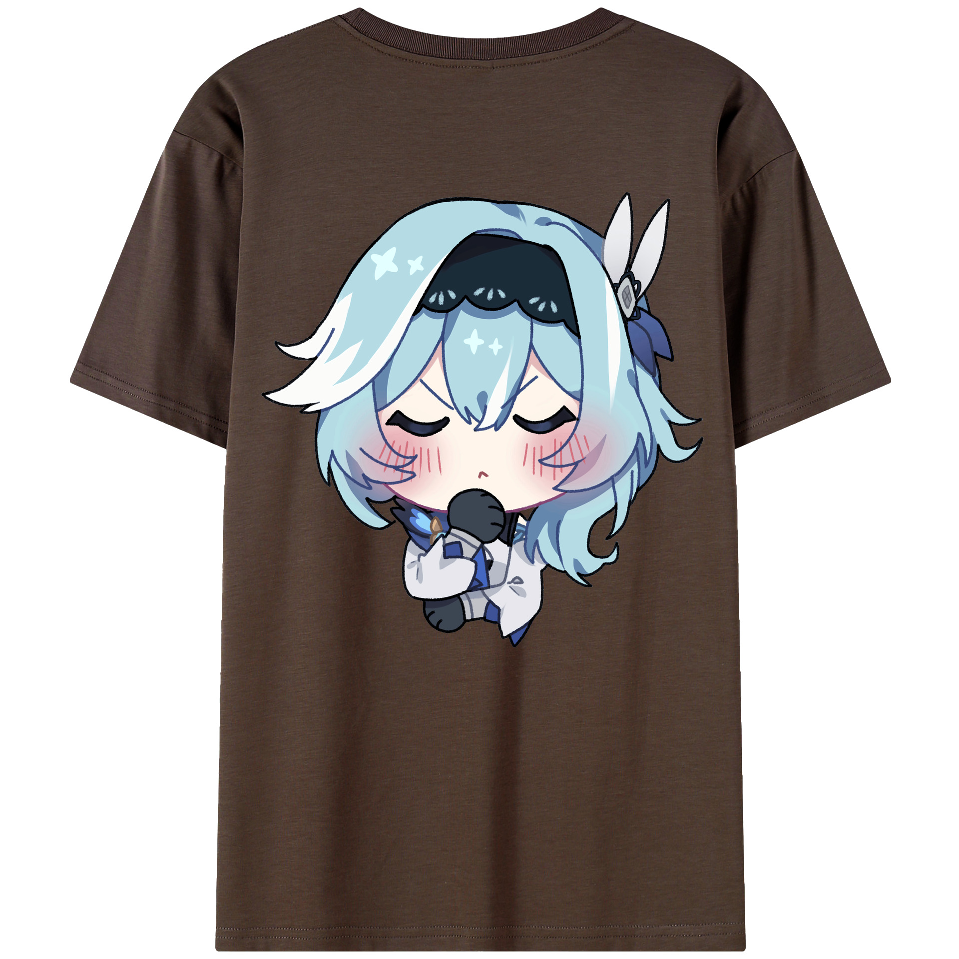 げんし神 优菈 ゆうら genshin Yūra 綿100％半袖Tシャツ（背面プリント）