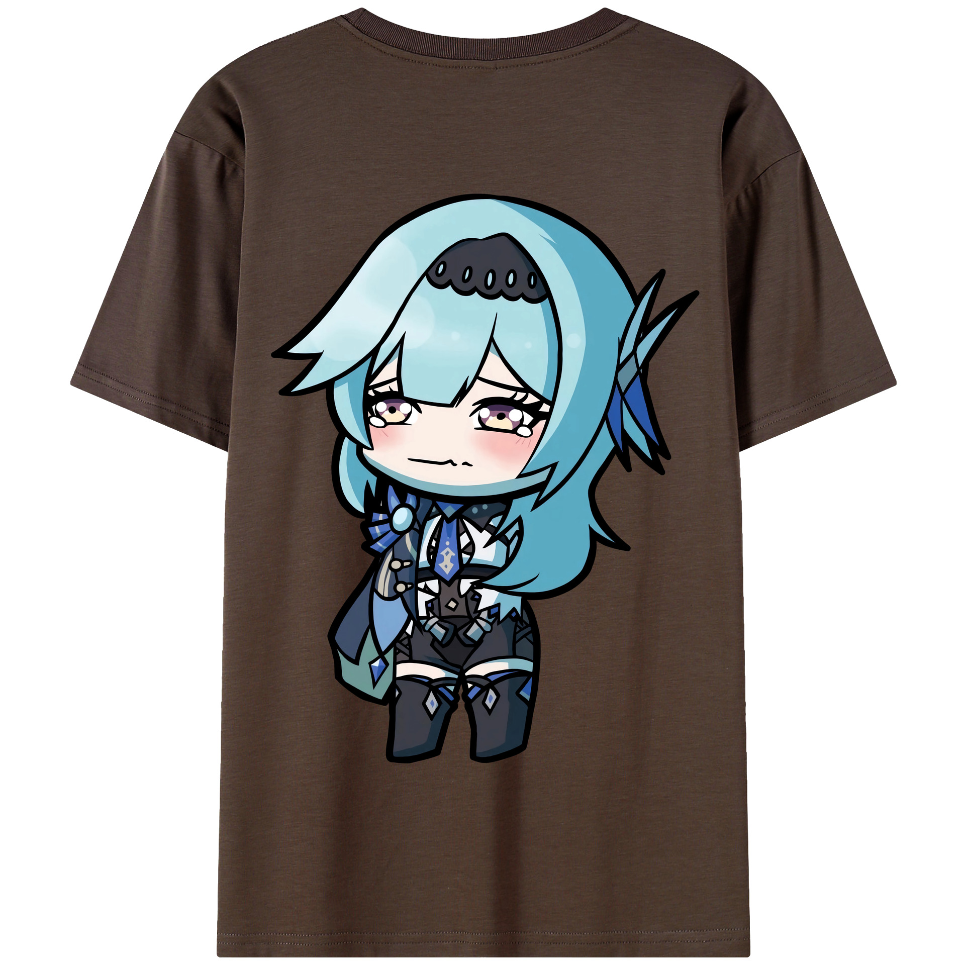 げんし神 优菈 ゆうら genshin Yūra 綿100％半袖Tシャツ（背面プリント）