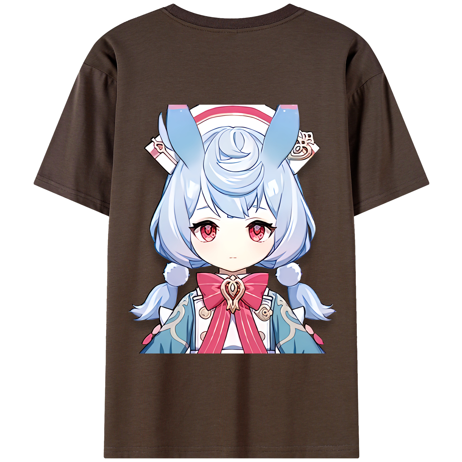 げんし神 シゲウィン genshin Shigewin 綿100％半袖Tシャツ（背面プリント）