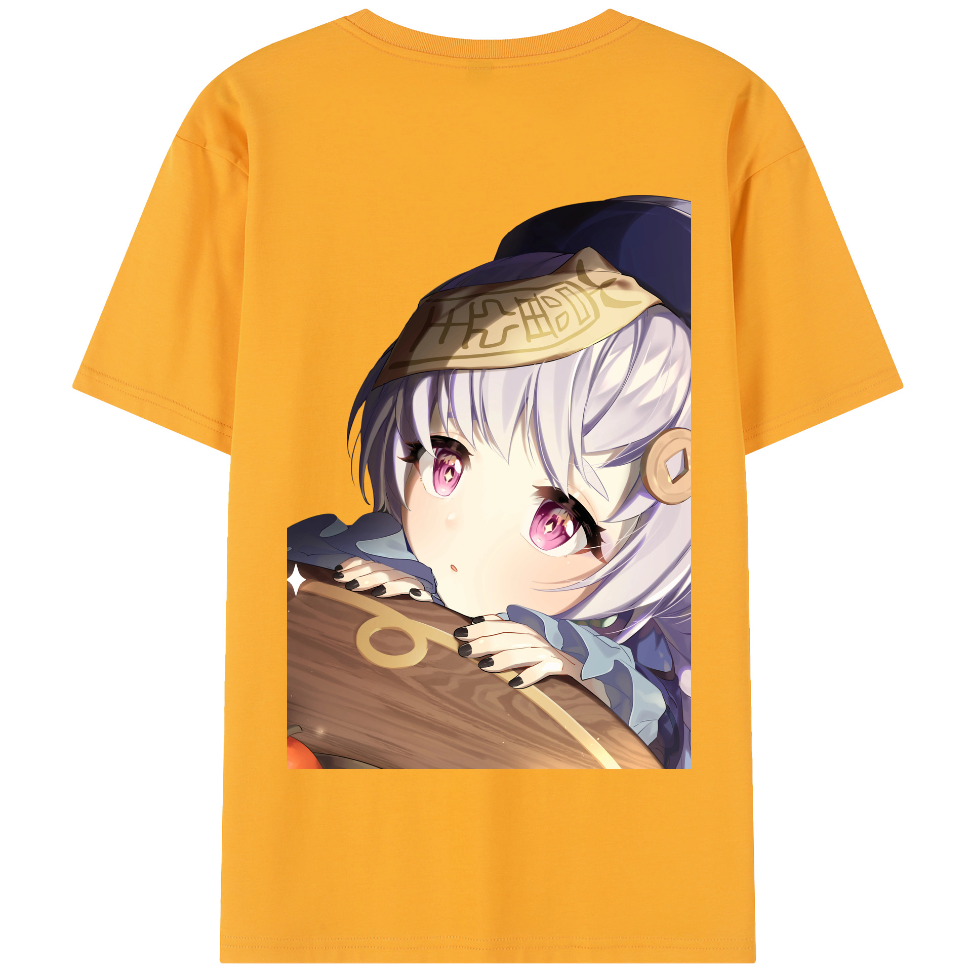 げんし神 七七 なな  genshin Nana 綿100％半袖Tシャツ（背面プリント）