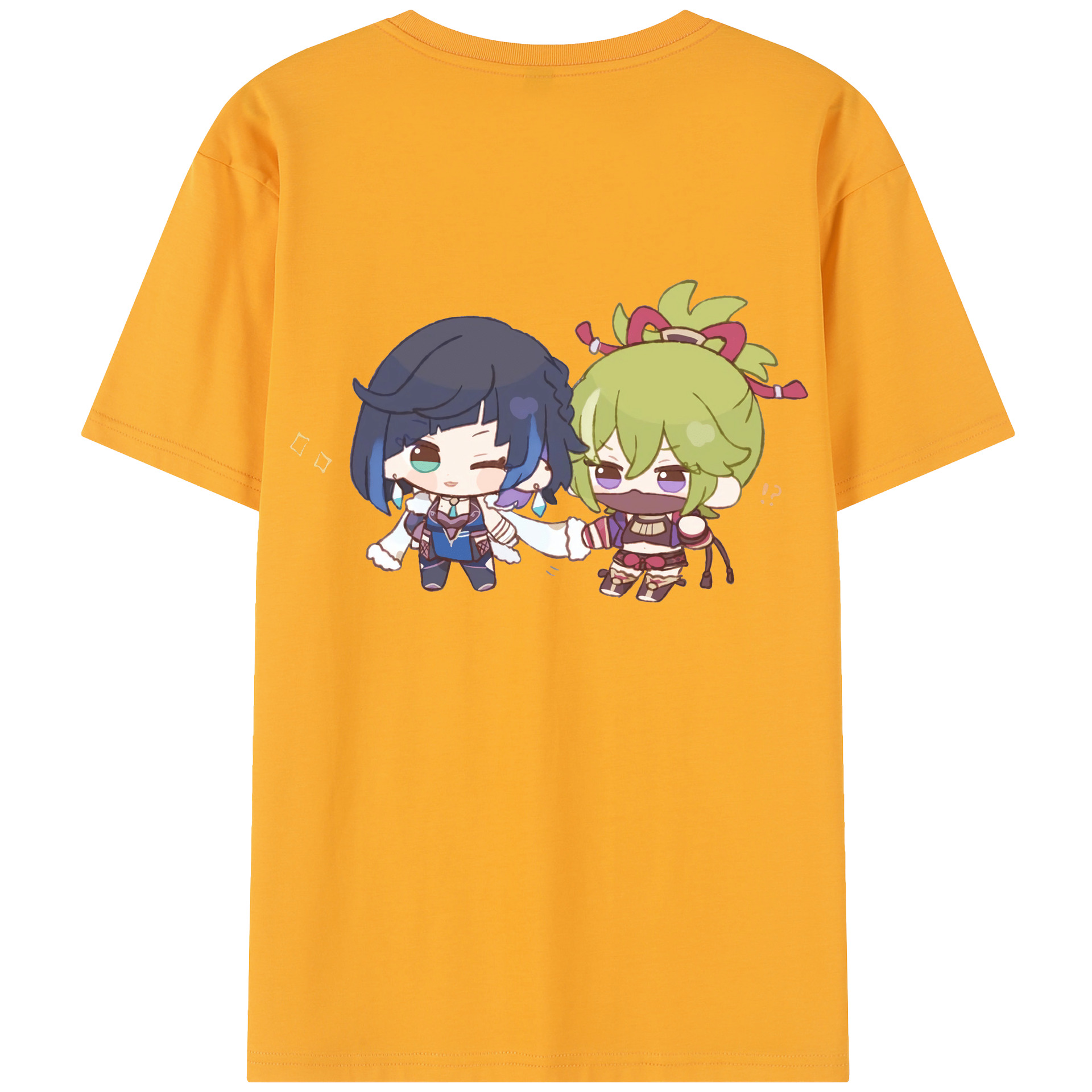 げんし神  久岐忍 くき しのぶ genshin Kuki Shinobu 綿100％半袖Tシャツ（背面プリント）
