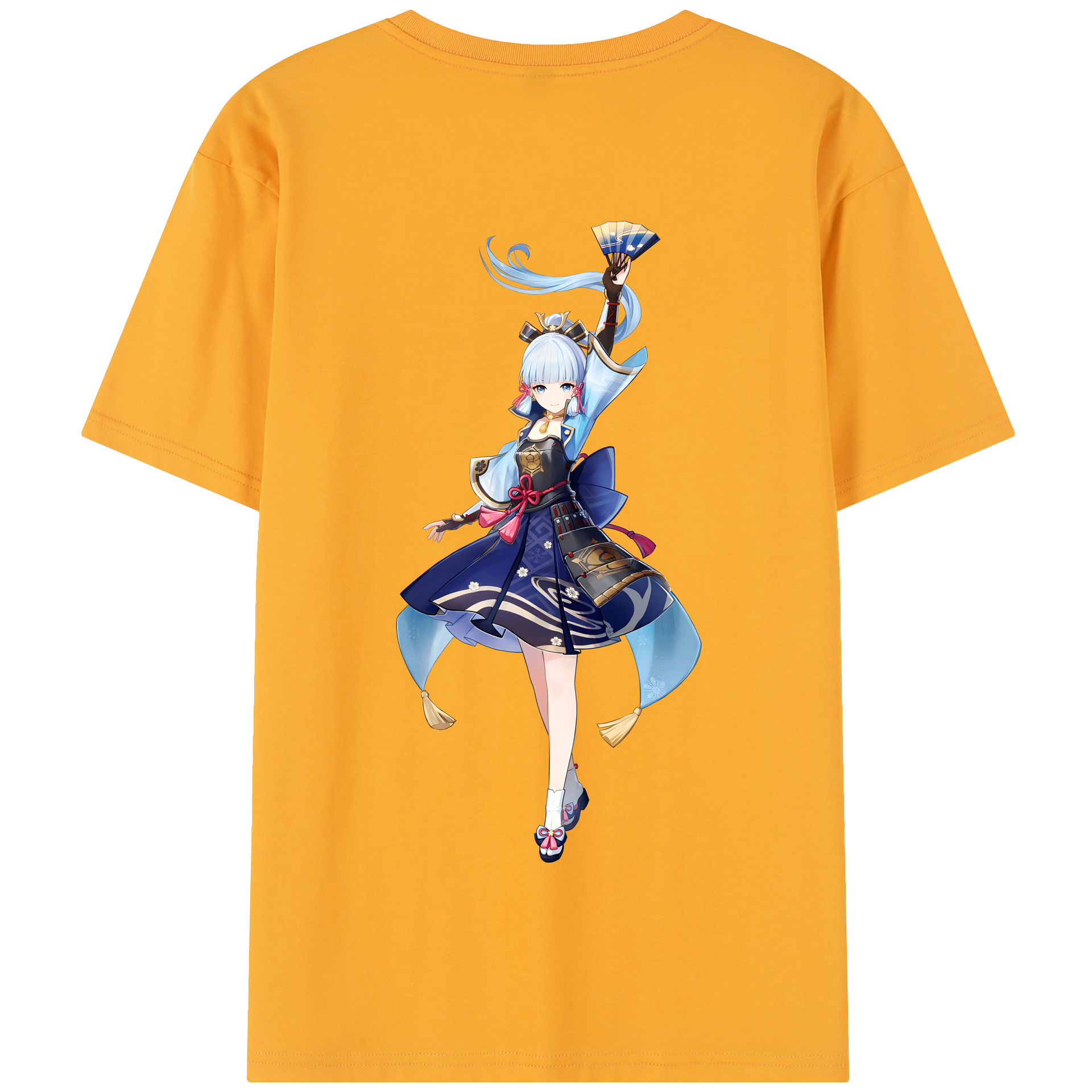げんし神 神里綾華 神宮寺レン genshin Kamimiya Ren 綿100％半袖Tシャツ（背面プリント）