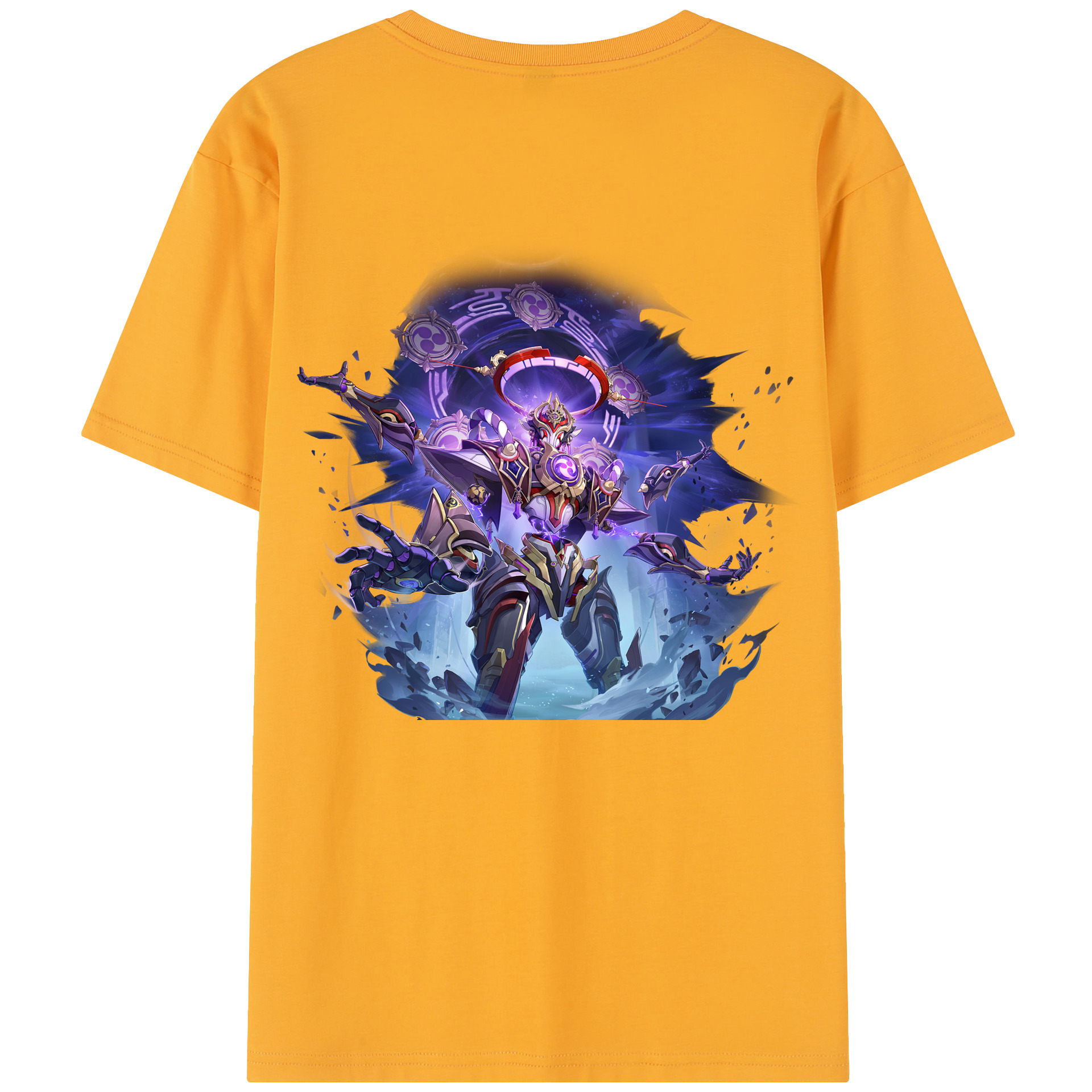げんし神 さんペい genshin Sanpei 綿100％半袖Tシャツ（背面プリント）