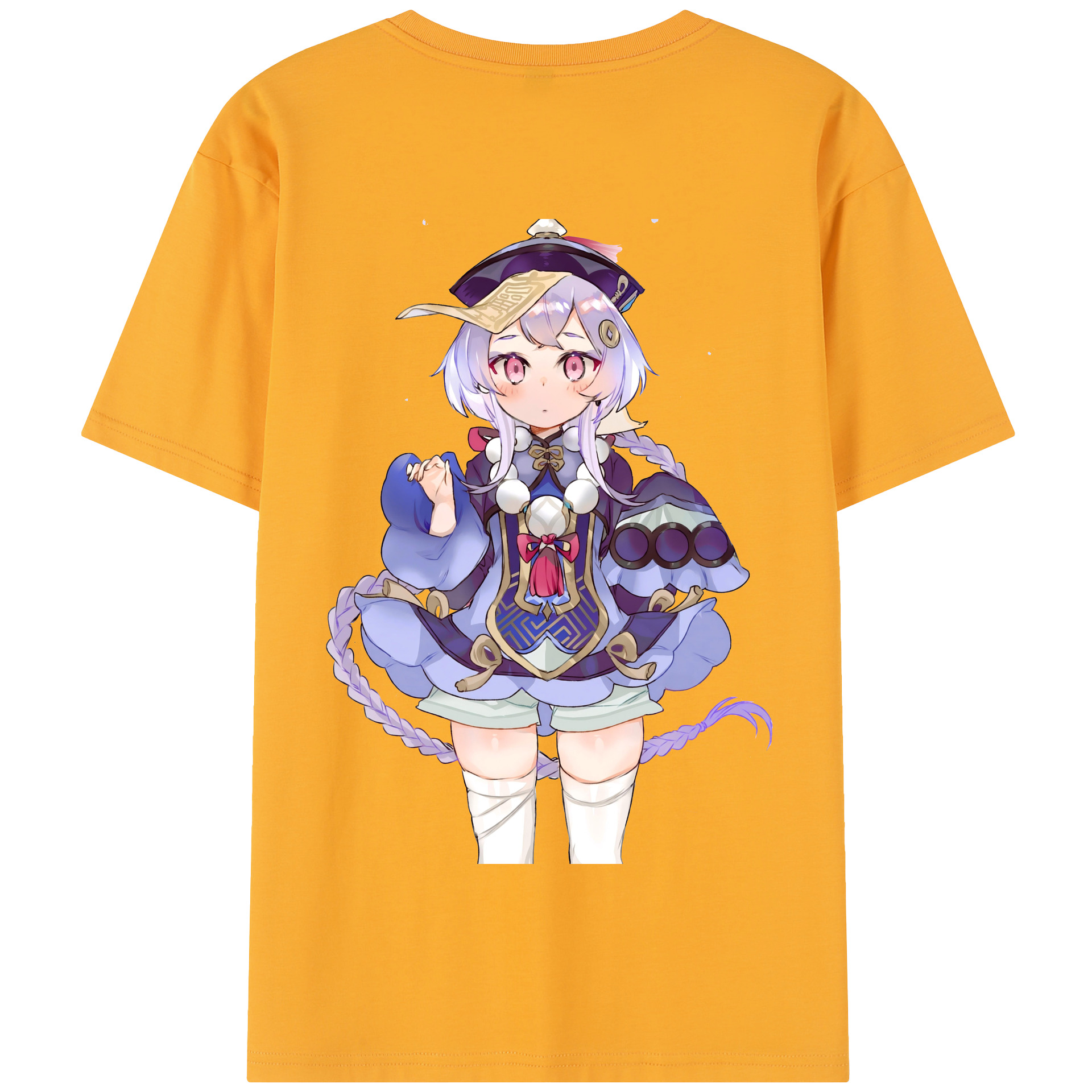 げんし神 七七 なな  genshin Nana 綿100％半袖Tシャツ（背面プリント）