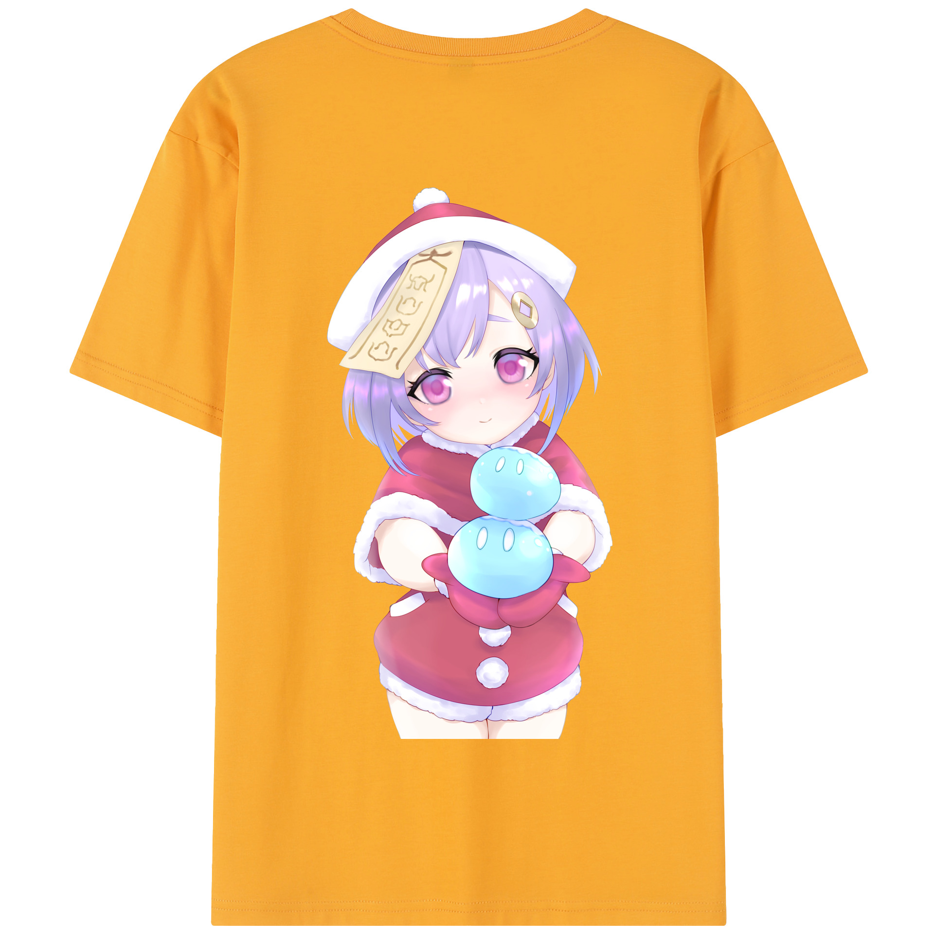 げんし神 七七 なな  genshin Nana 綿100％半袖Tシャツ（背面プリント）