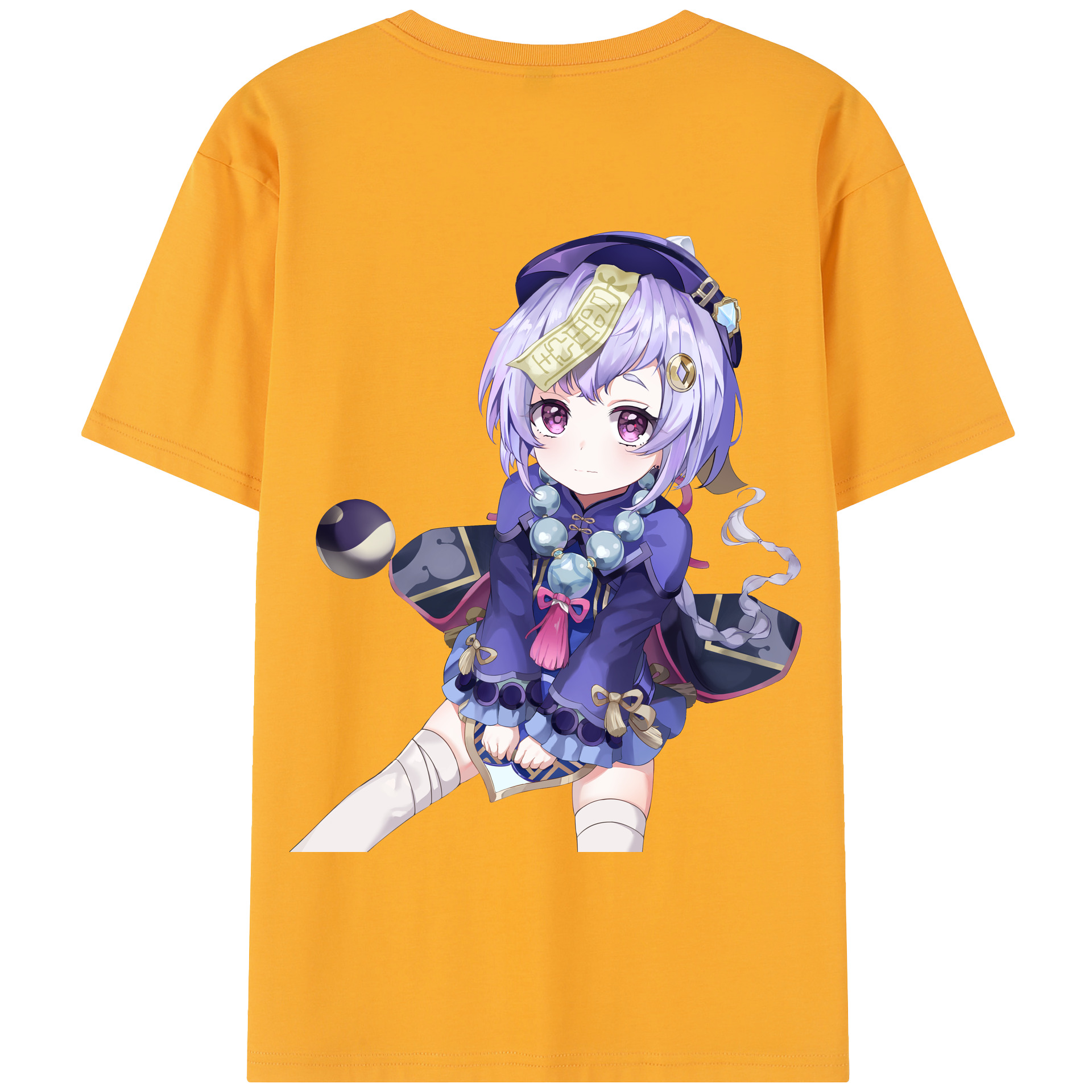 げんし神 七七 なな  genshin Nana 綿100％半袖Tシャツ（背面プリント）