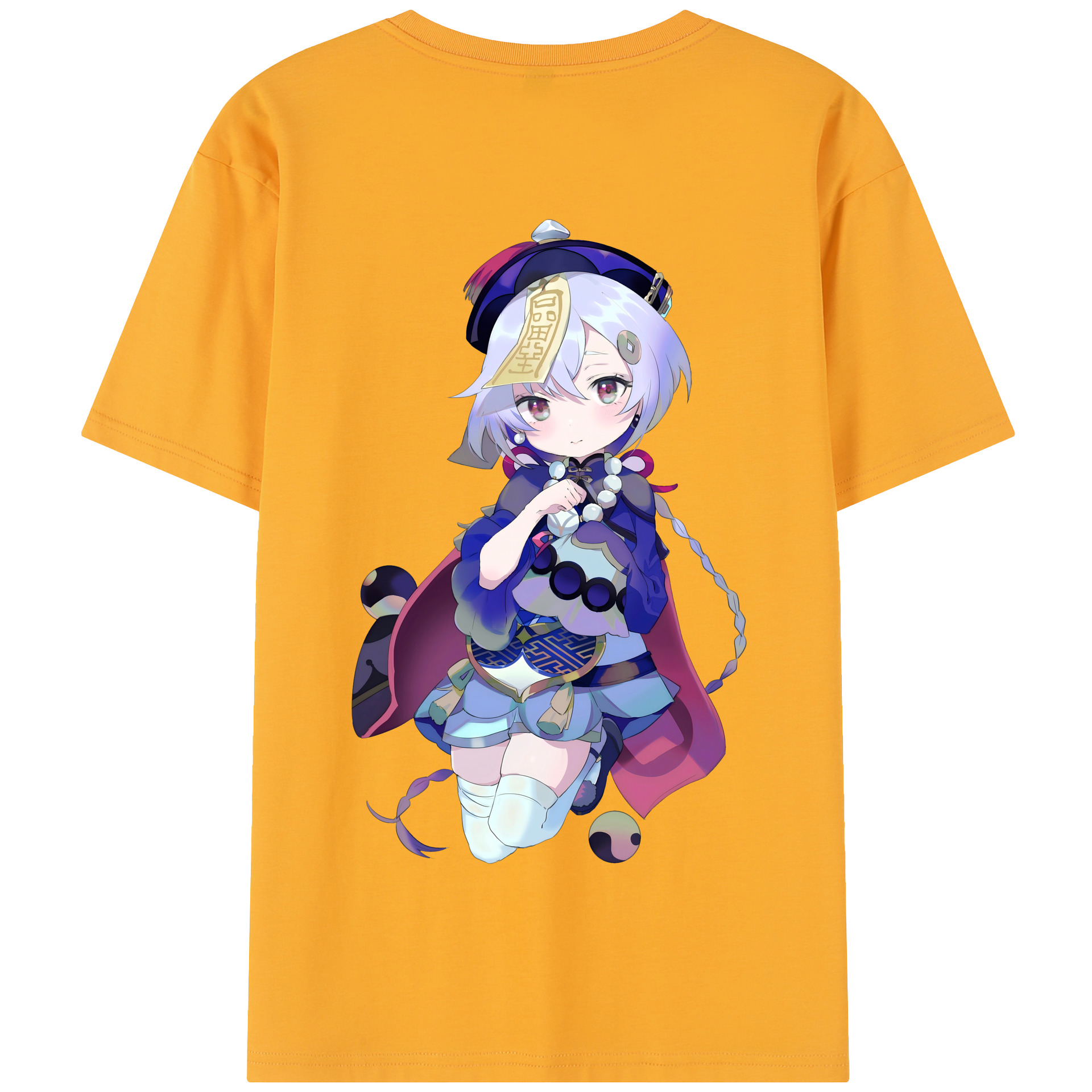 げんし神 七七 なな  genshin Nana 綿100％半袖Tシャツ（背面プリント）