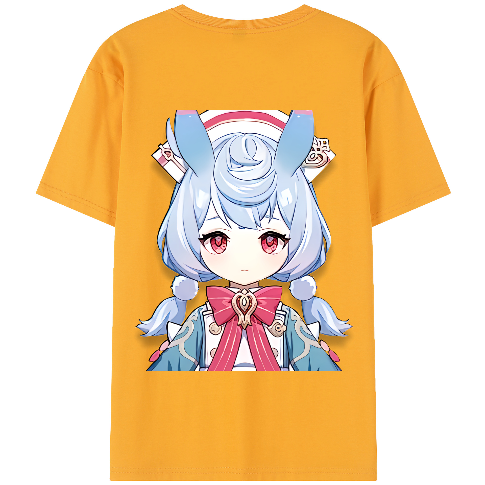 げんし神 シゲウィン genshin Shigewin 綿100％半袖Tシャツ（背面プリント）