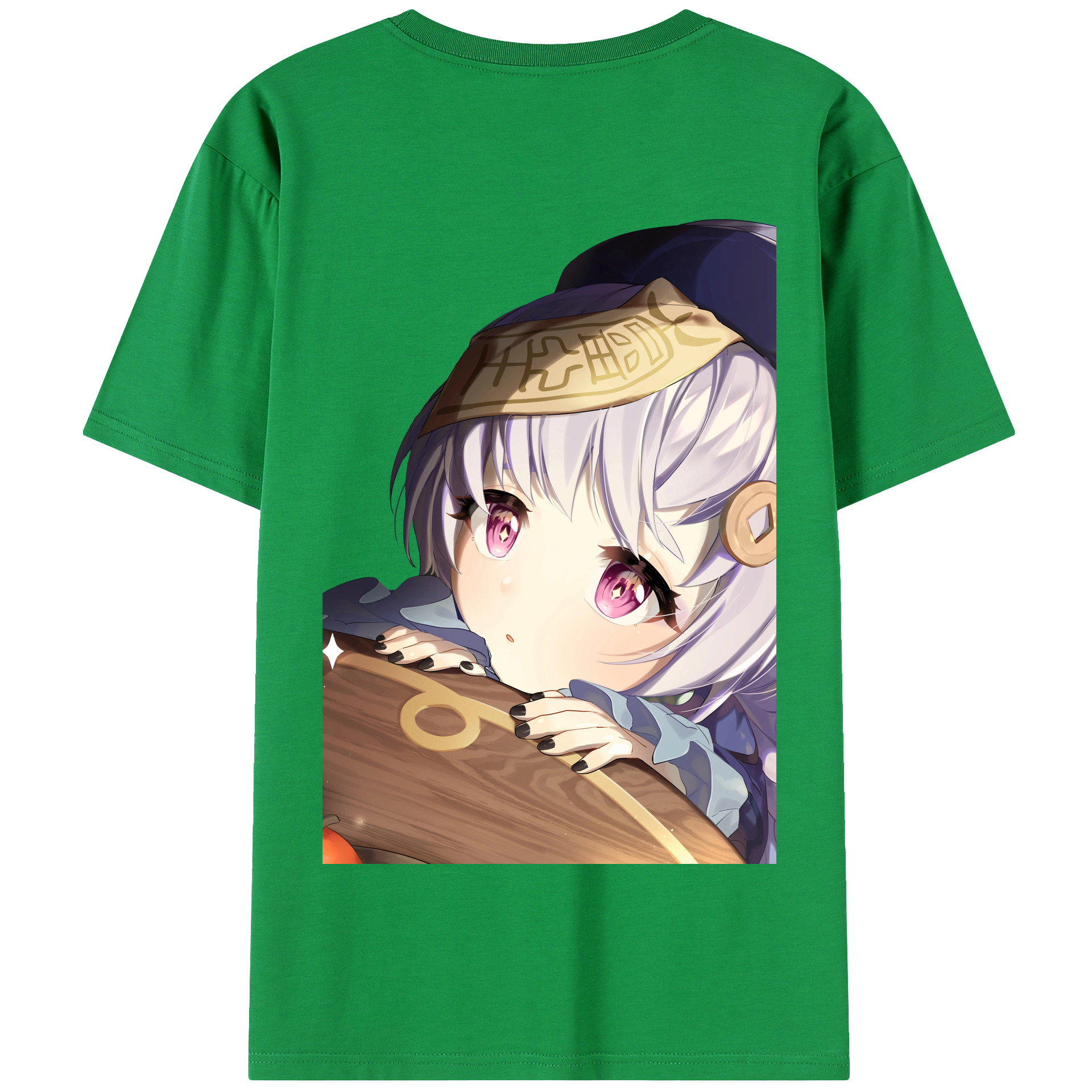 げんし神 七七 なな  genshin Nana 綿100％半袖Tシャツ（背面プリント）