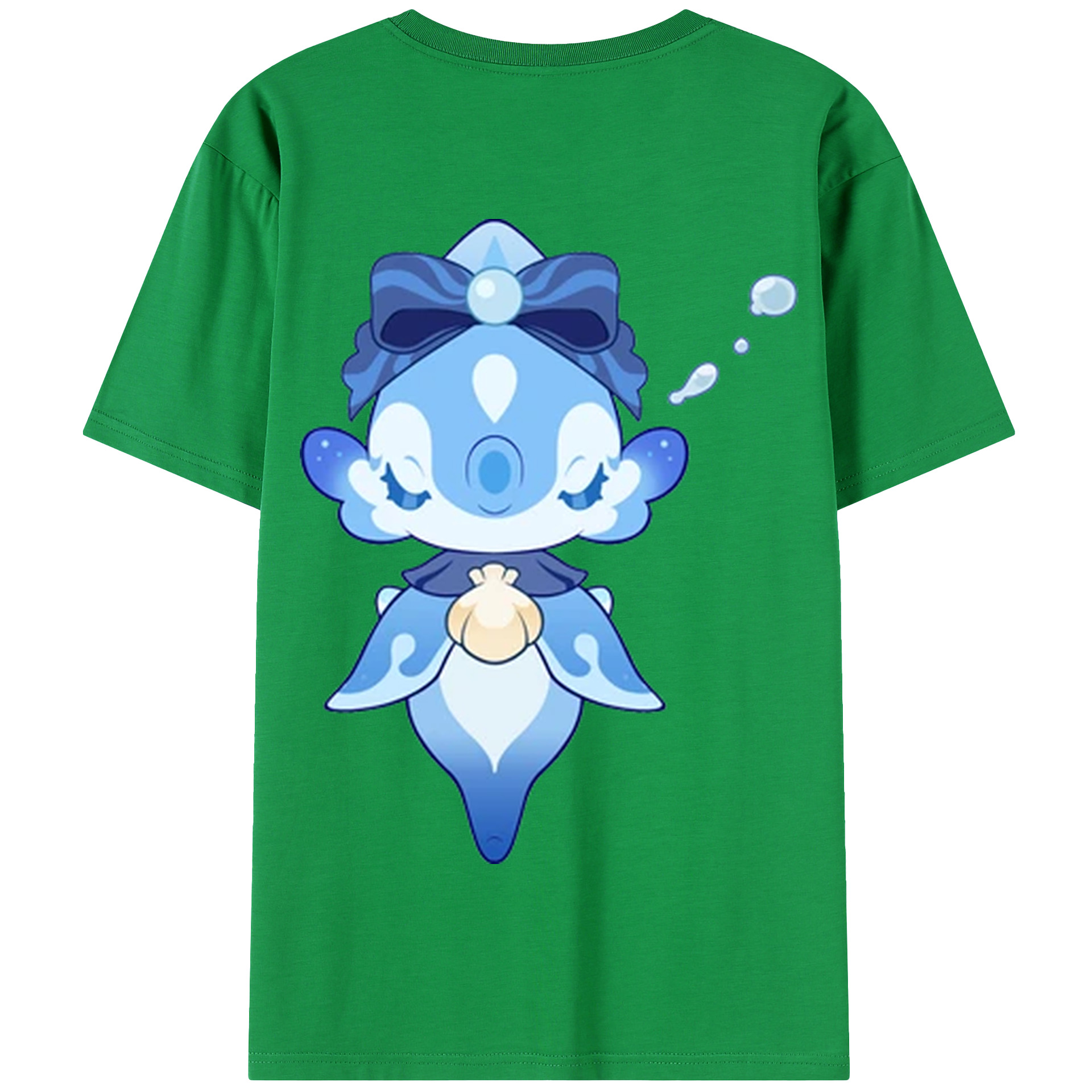 げんし神 フリーナ genshin Furina 綿100％半袖Tシャツ（背面プリント）