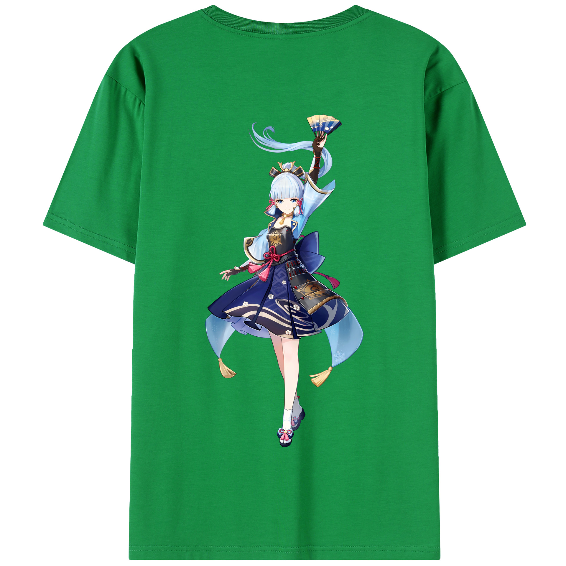 げんし神 神里綾華 神宮寺レン genshin Kamimiya Ren 綿100％半袖Tシャツ（背面プリント）