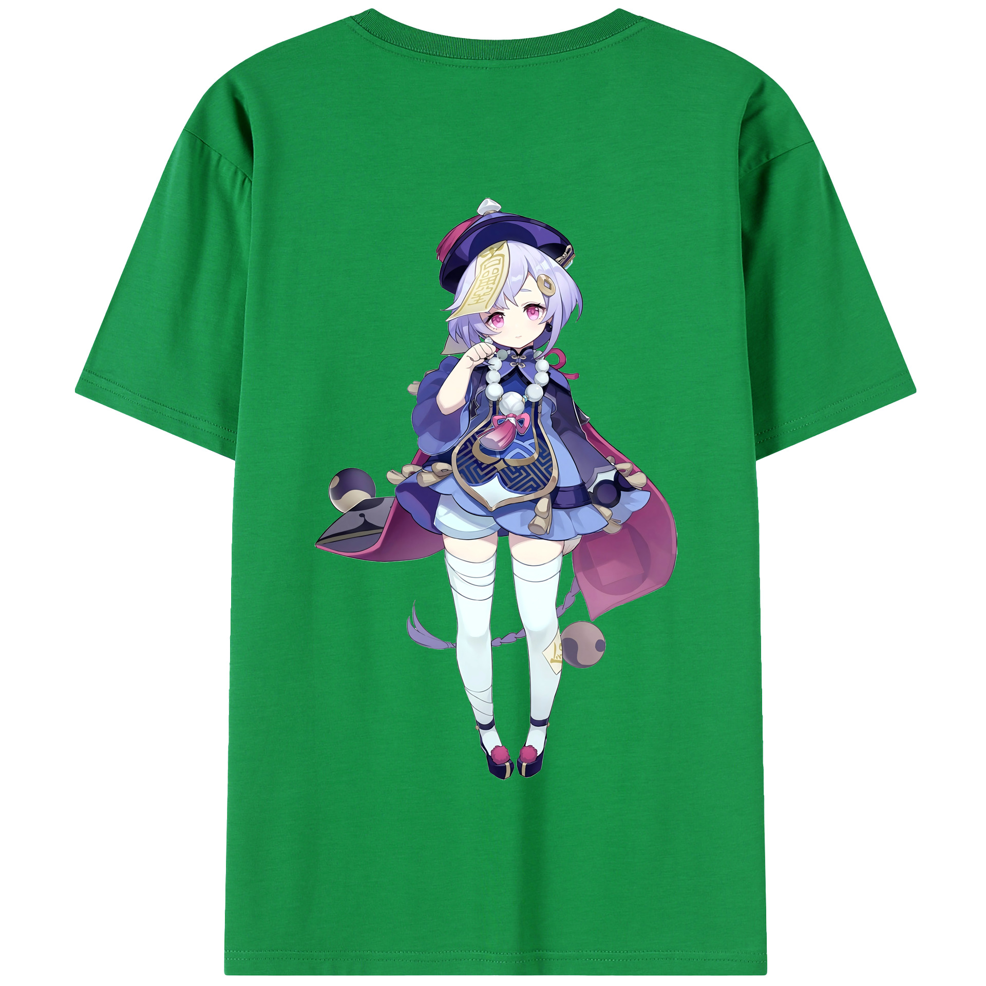 げんし神 七七 なな  genshin Nana 綿100％半袖Tシャツ（背面プリント）