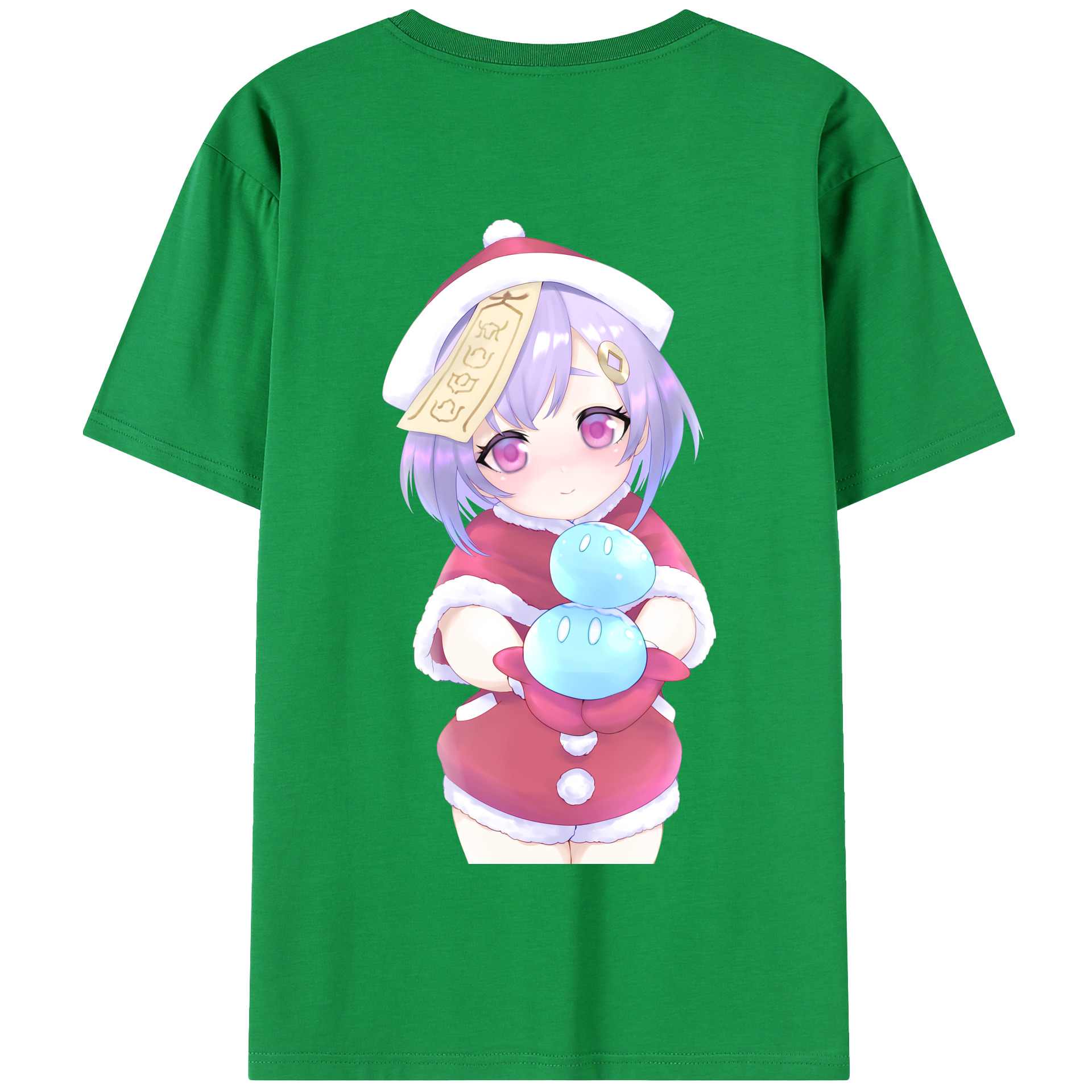 げんし神 七七 なな  genshin Nana 綿100％半袖Tシャツ（背面プリント）