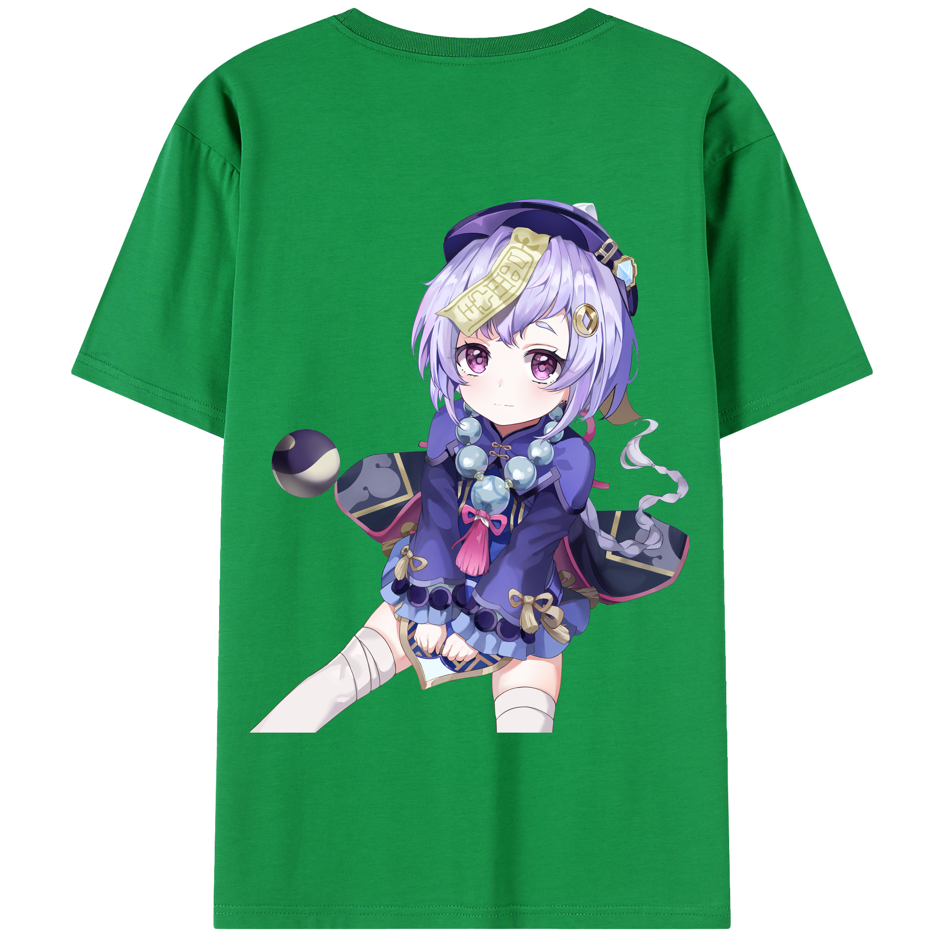 げんし神 七七 なな  genshin Nana 綿100％半袖Tシャツ（背面プリント）
