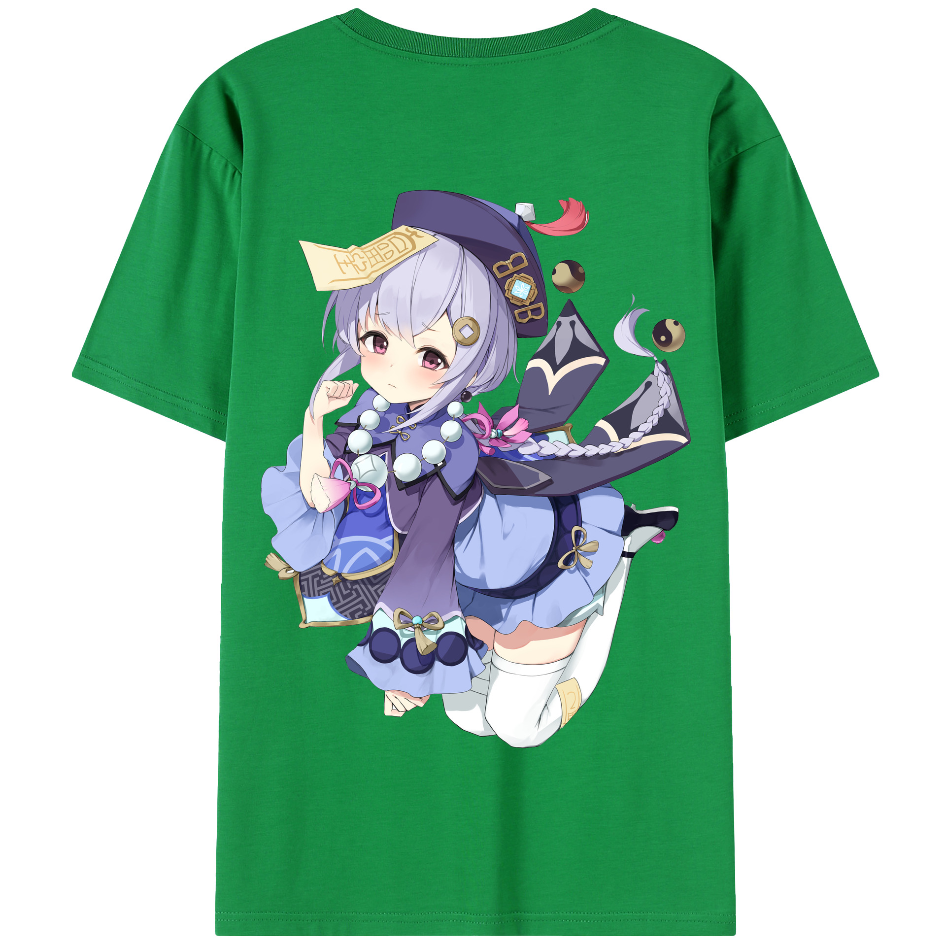 げんし神 七七 なな  genshin Nana 綿100％半袖Tシャツ（背面プリント）