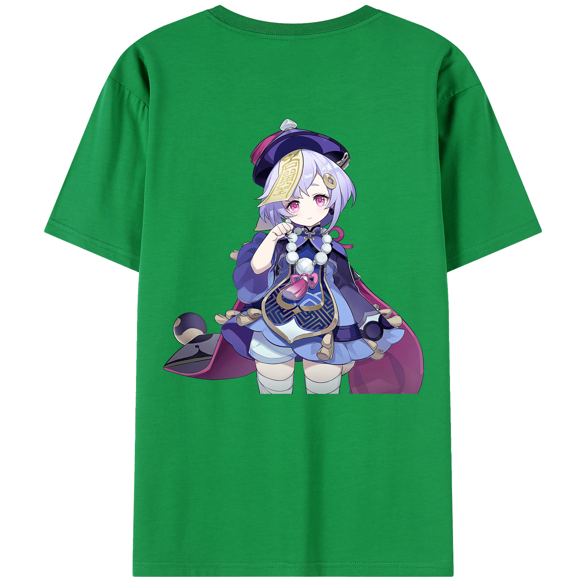げんし神 七七 なな  genshin Nana 綿100％半袖Tシャツ（背面プリント）