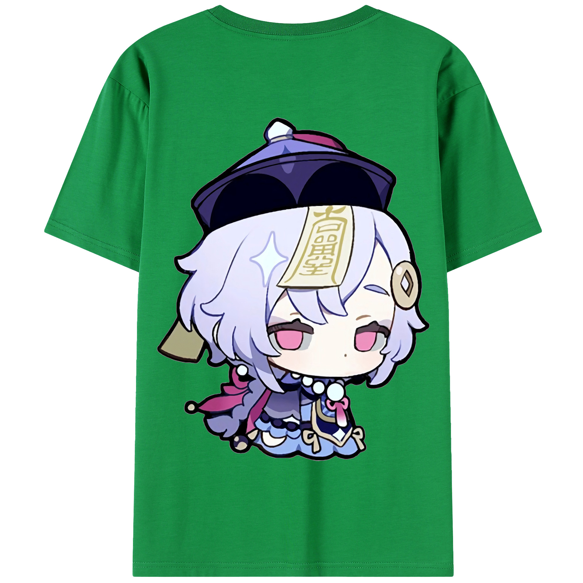 げんし神 七七 なな  genshin Nana 綿100％半袖Tシャツ（背面プリント）