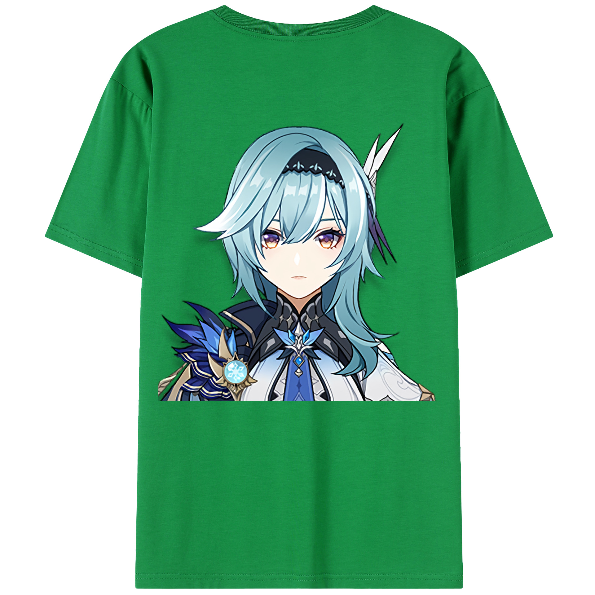 げんし神 优菈 ゆうら genshin Yūra 綿100％半袖Tシャツ（背面プリント）