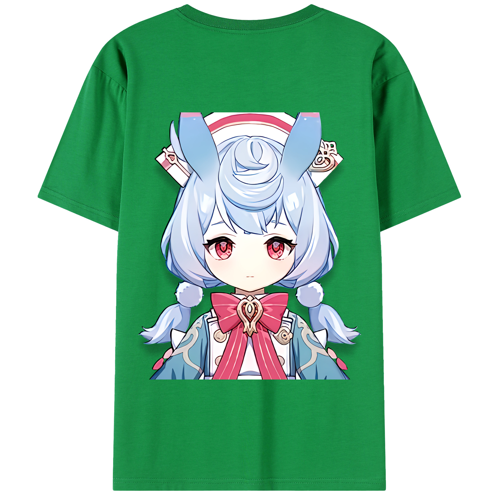 げんし神 シゲウィン genshin Shigewin 綿100％半袖Tシャツ（背面プリント）