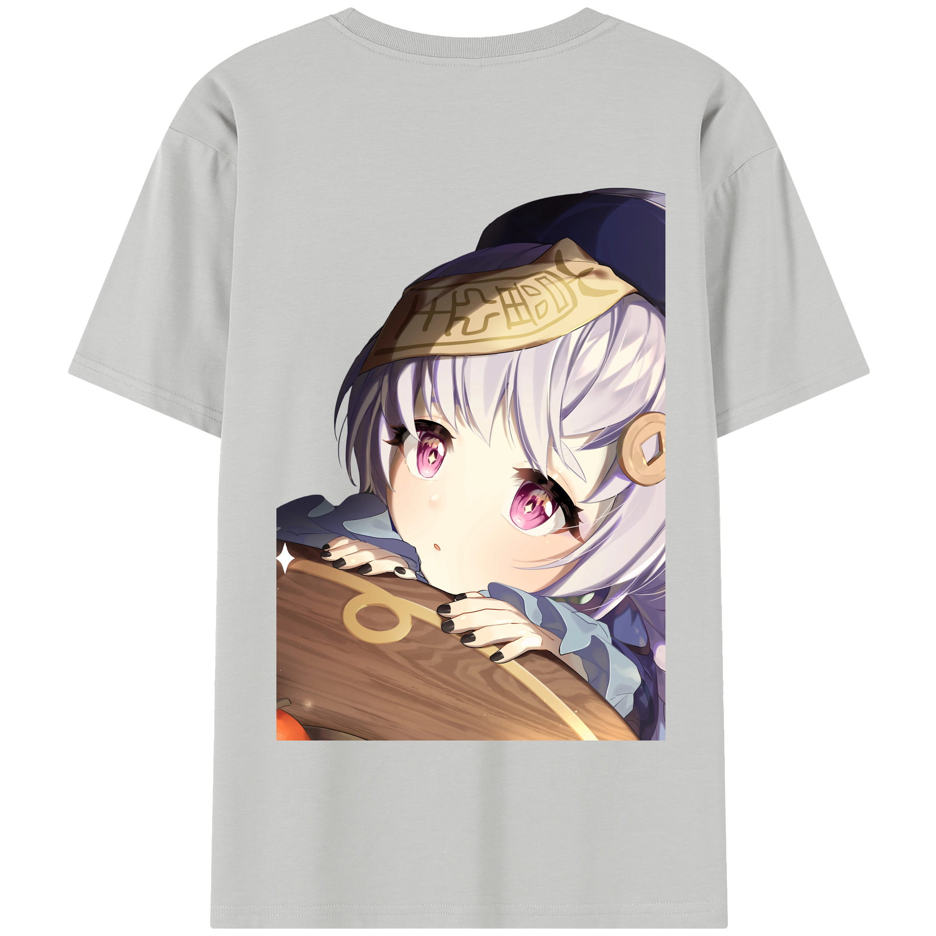 げんし神 七七 なな  genshin Nana 綿100％半袖Tシャツ（背面プリント）