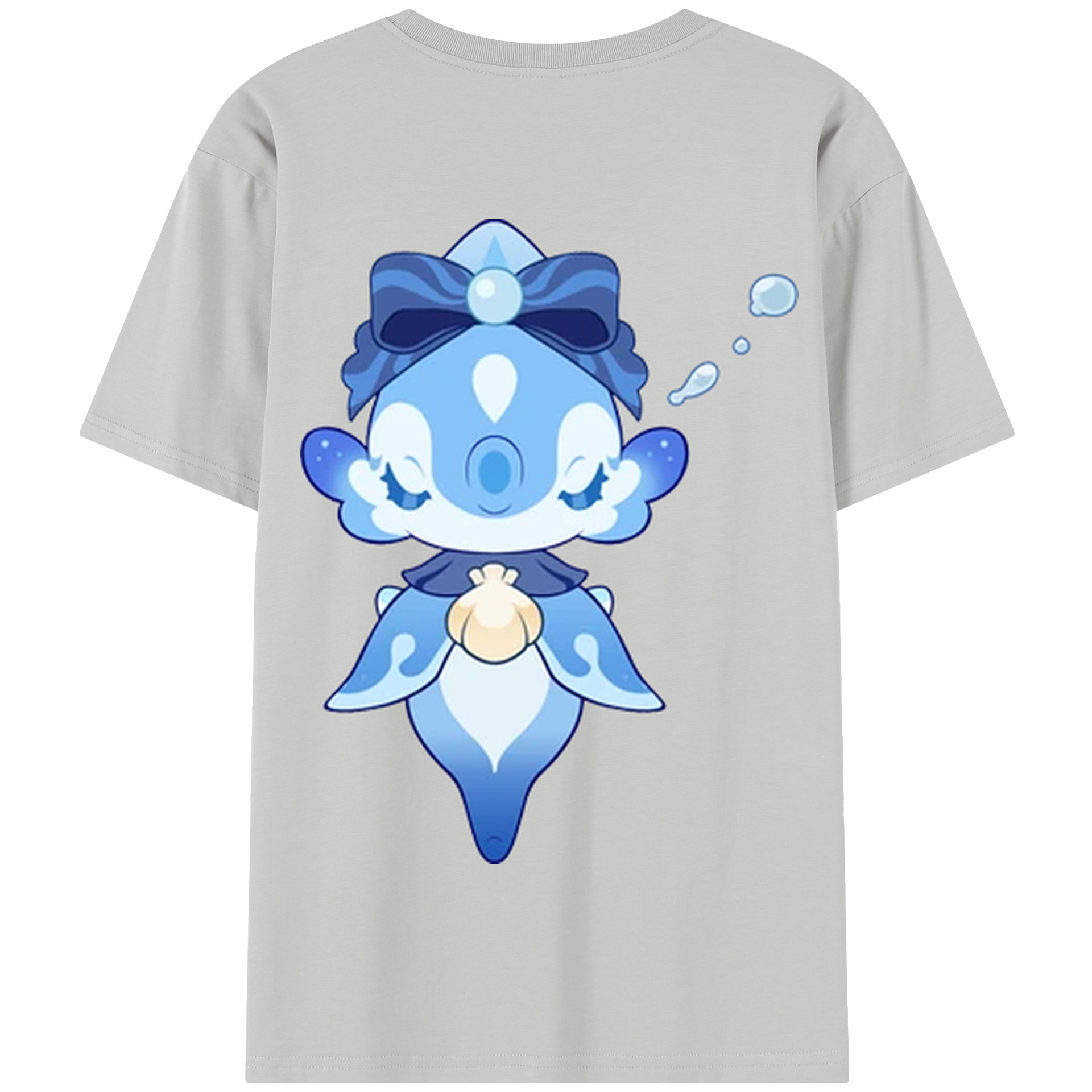 げんし神 フリーナ genshin Furina 綿100％半袖Tシャツ（背面プリント）