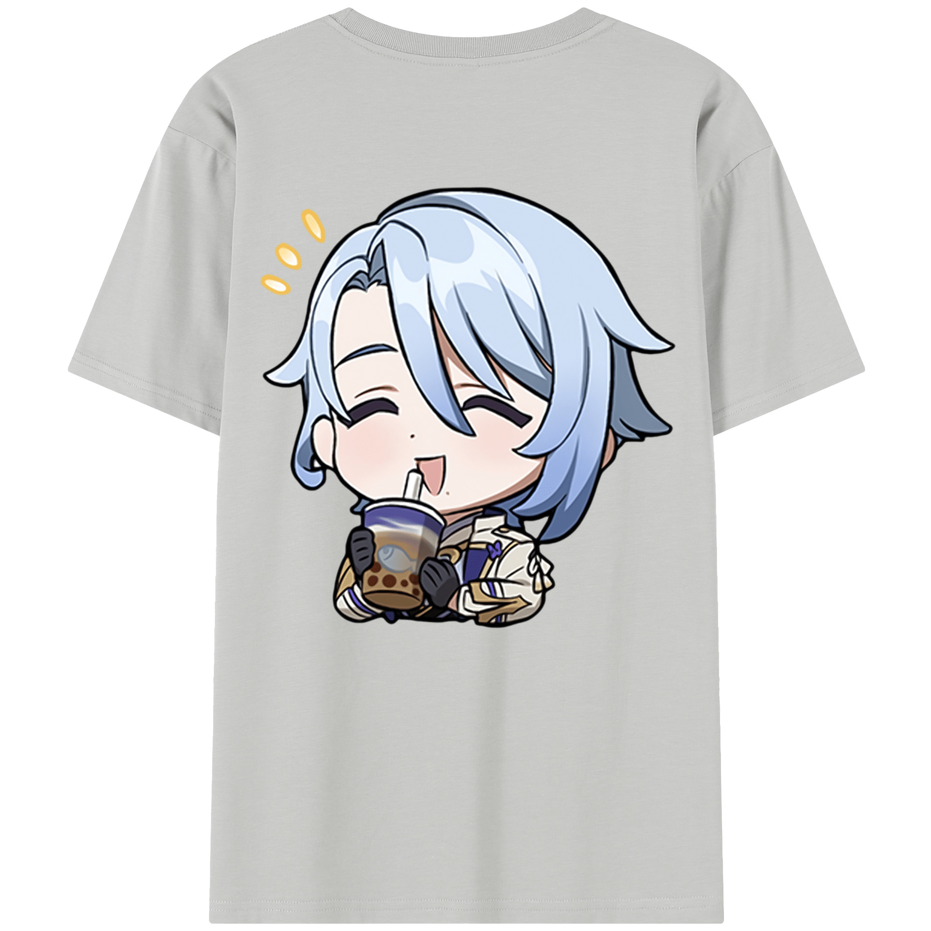 げんし神 神里綾人 かみさとあやと genshin Kamisato Ayato 綿100％半袖Tシャツ（背面プリント）