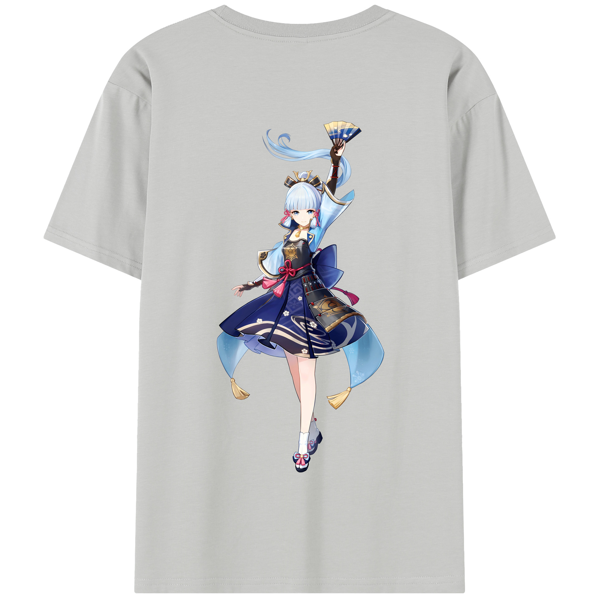 げんし神 神里綾華 神宮寺レン genshin Kamimiya Ren 綿100％半袖Tシャツ（背面プリント）