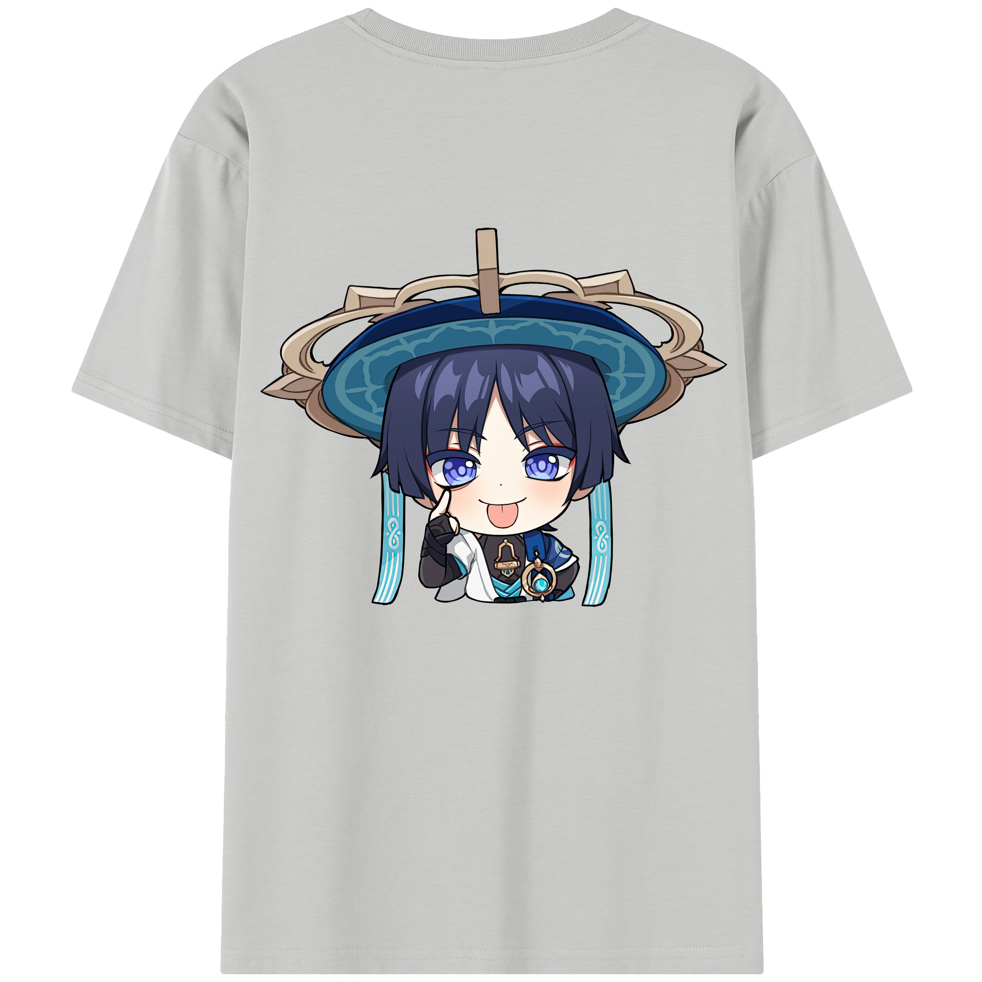 げんし神 さんペい genshin Sanpei 綿100％半袖Tシャツ（背面プリント）
