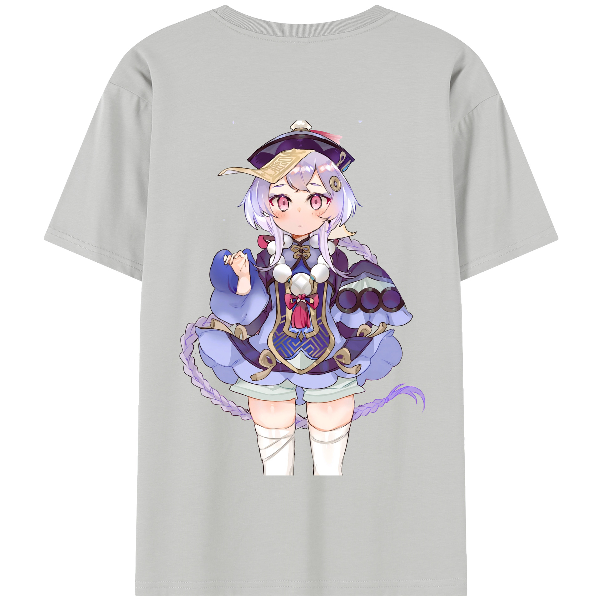 げんし神 七七 なな  genshin Nana 綿100％半袖Tシャツ（背面プリント）