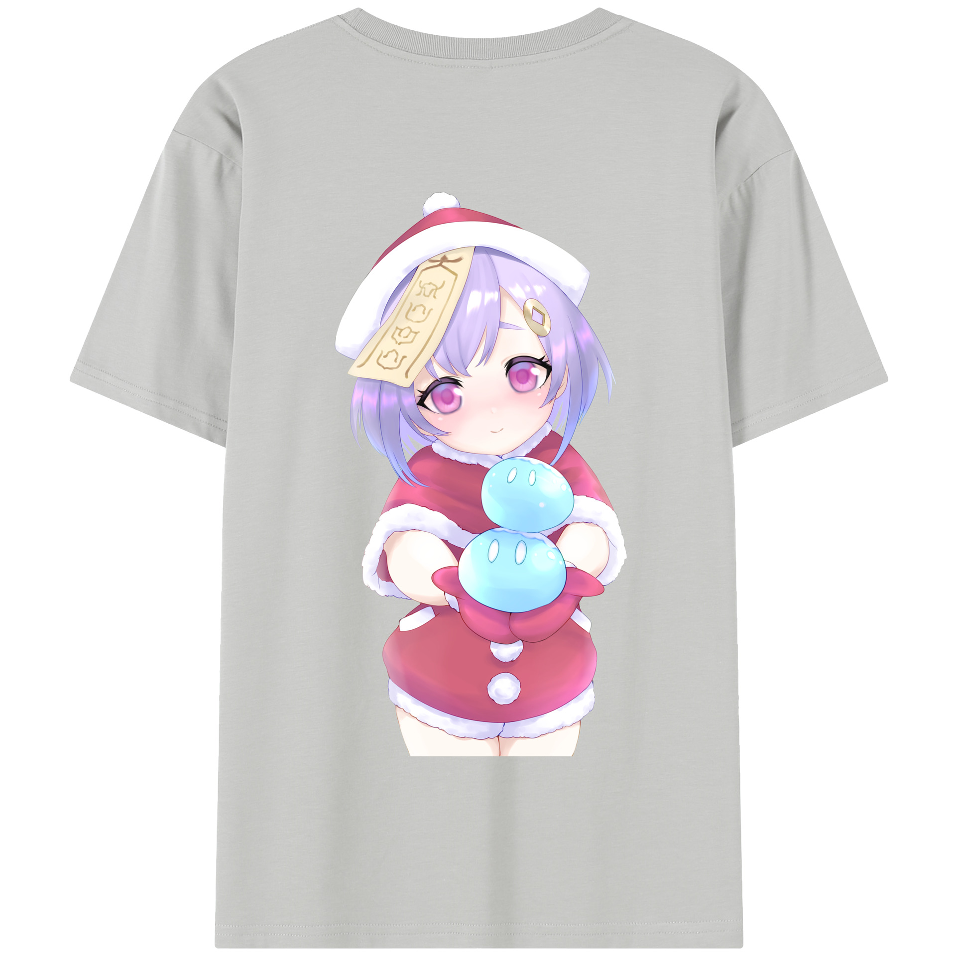 げんし神 七七 なな  genshin Nana 綿100％半袖Tシャツ（背面プリント）