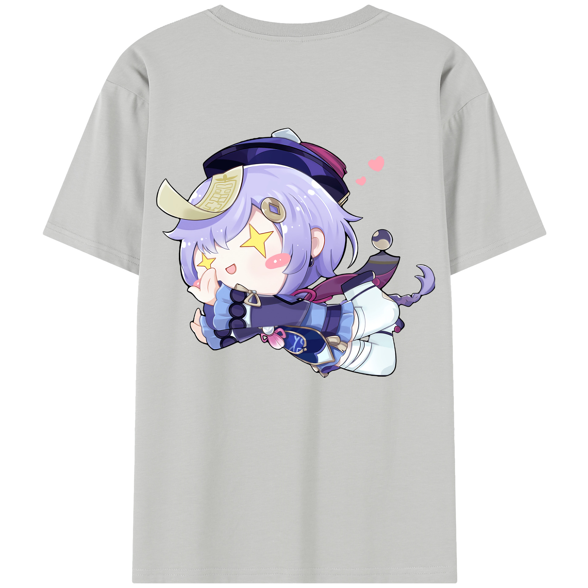げんし神 七七 なな  genshin Nana 綿100％半袖Tシャツ（背面プリント）