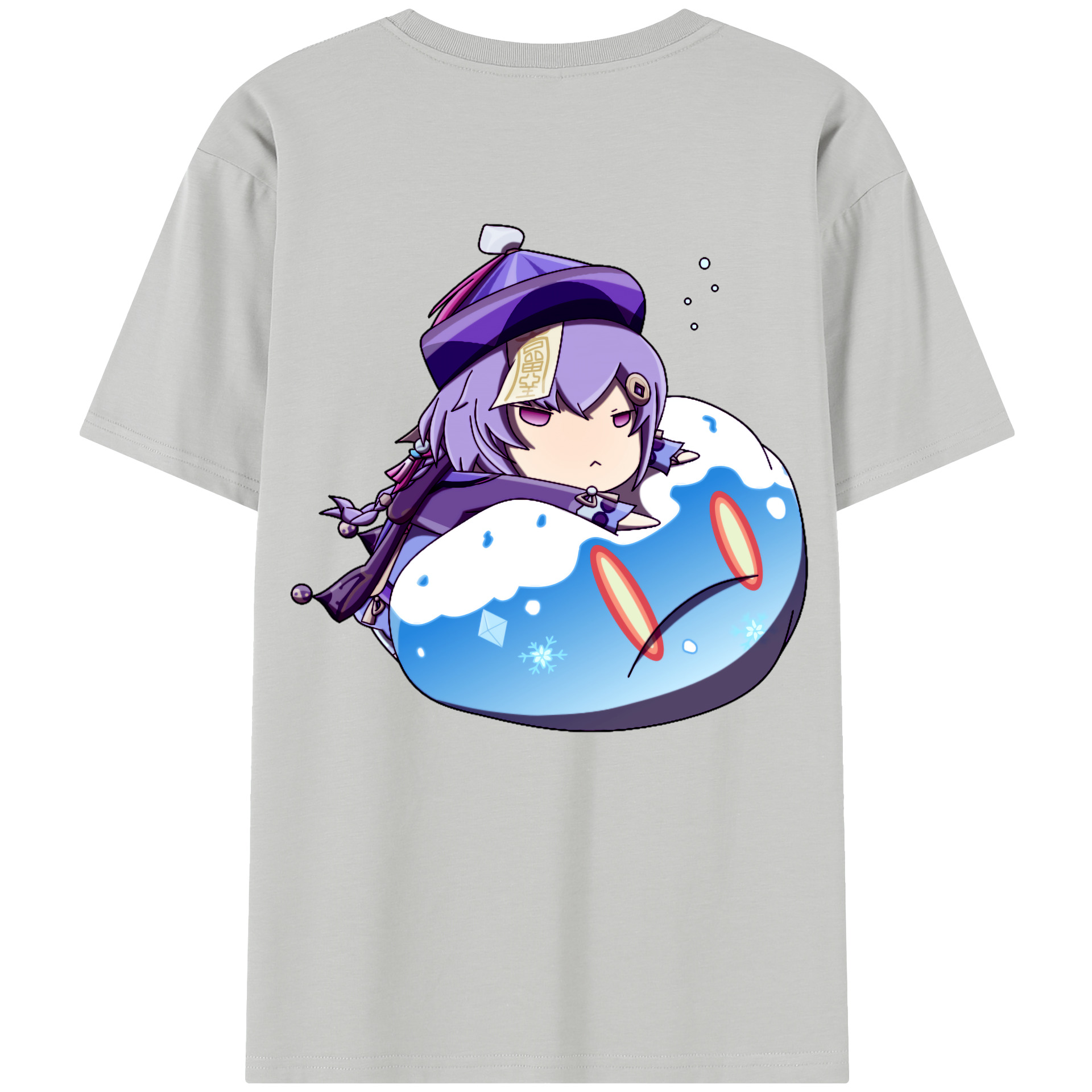 げんし神 七七 なな  genshin Nana 綿100％半袖Tシャツ（背面プリント）
