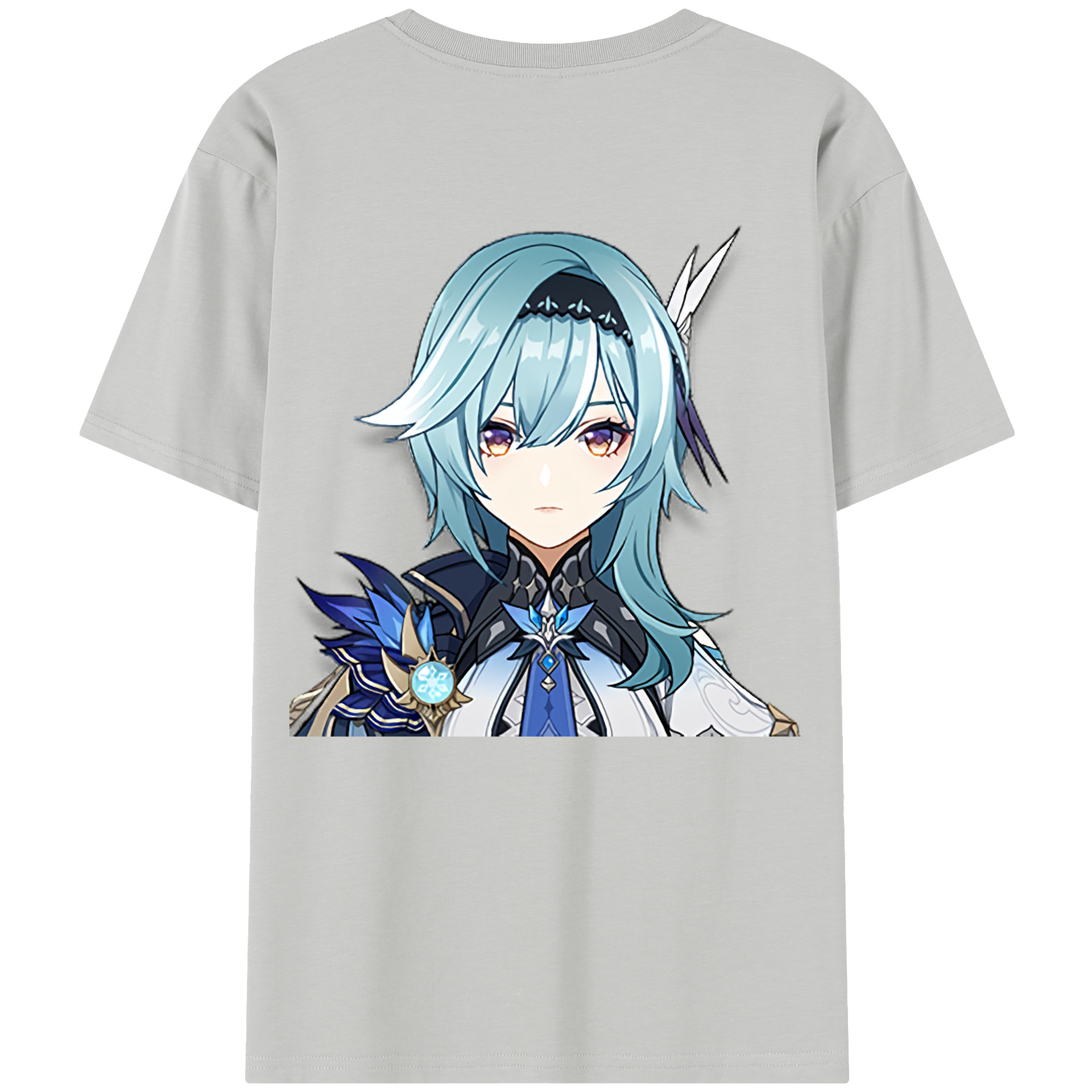 げんし神 优菈 ゆうら genshin Yūra 綿100％半袖Tシャツ（背面プリント）