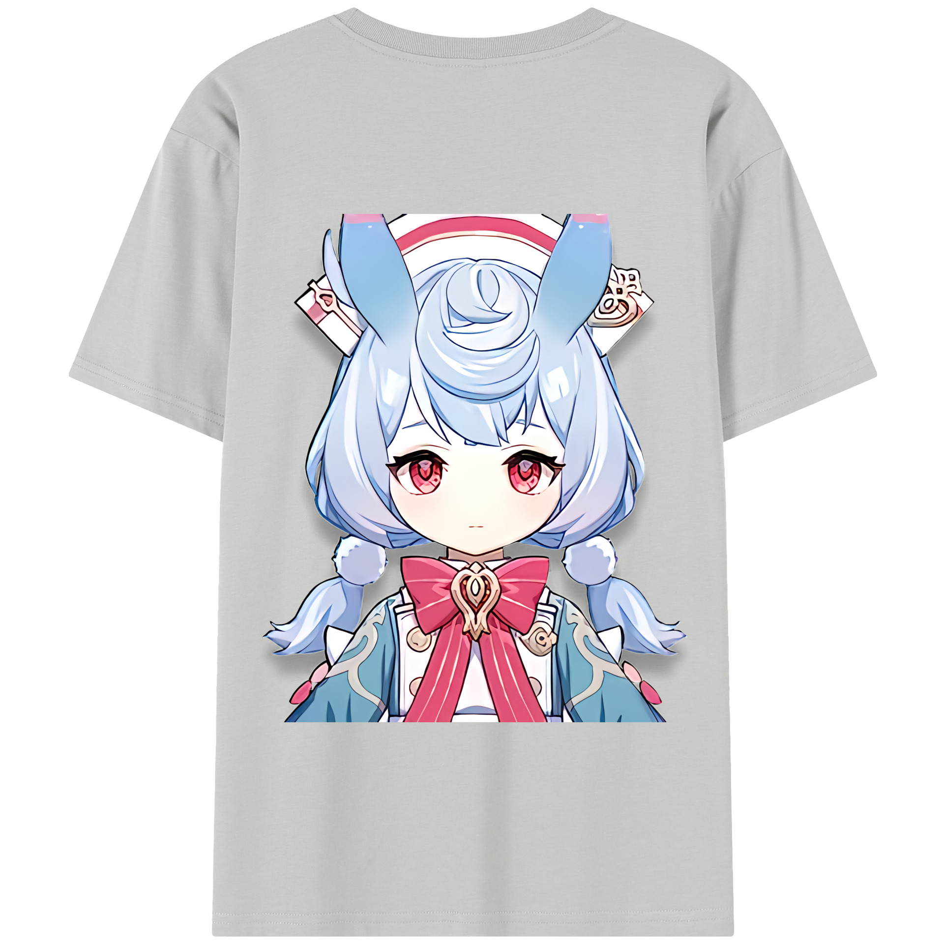 げんし神 シゲウィン genshin Shigewin 綿100％半袖Tシャツ（背面プリント）